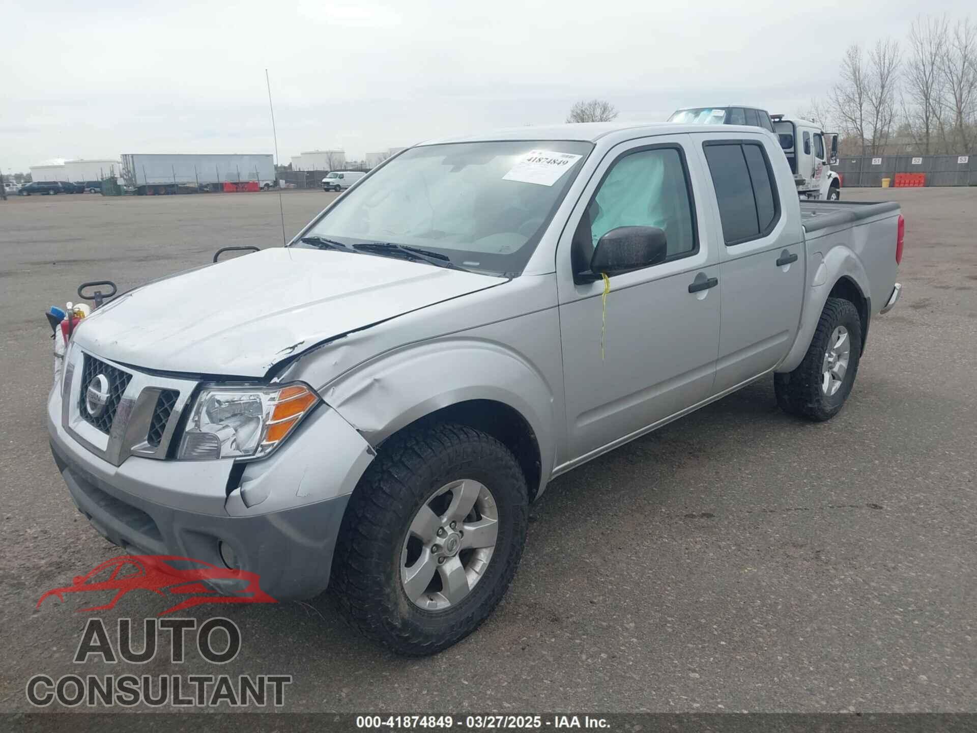NISSAN FRONTIER 2012 - 1N6AD0EV4CC408191