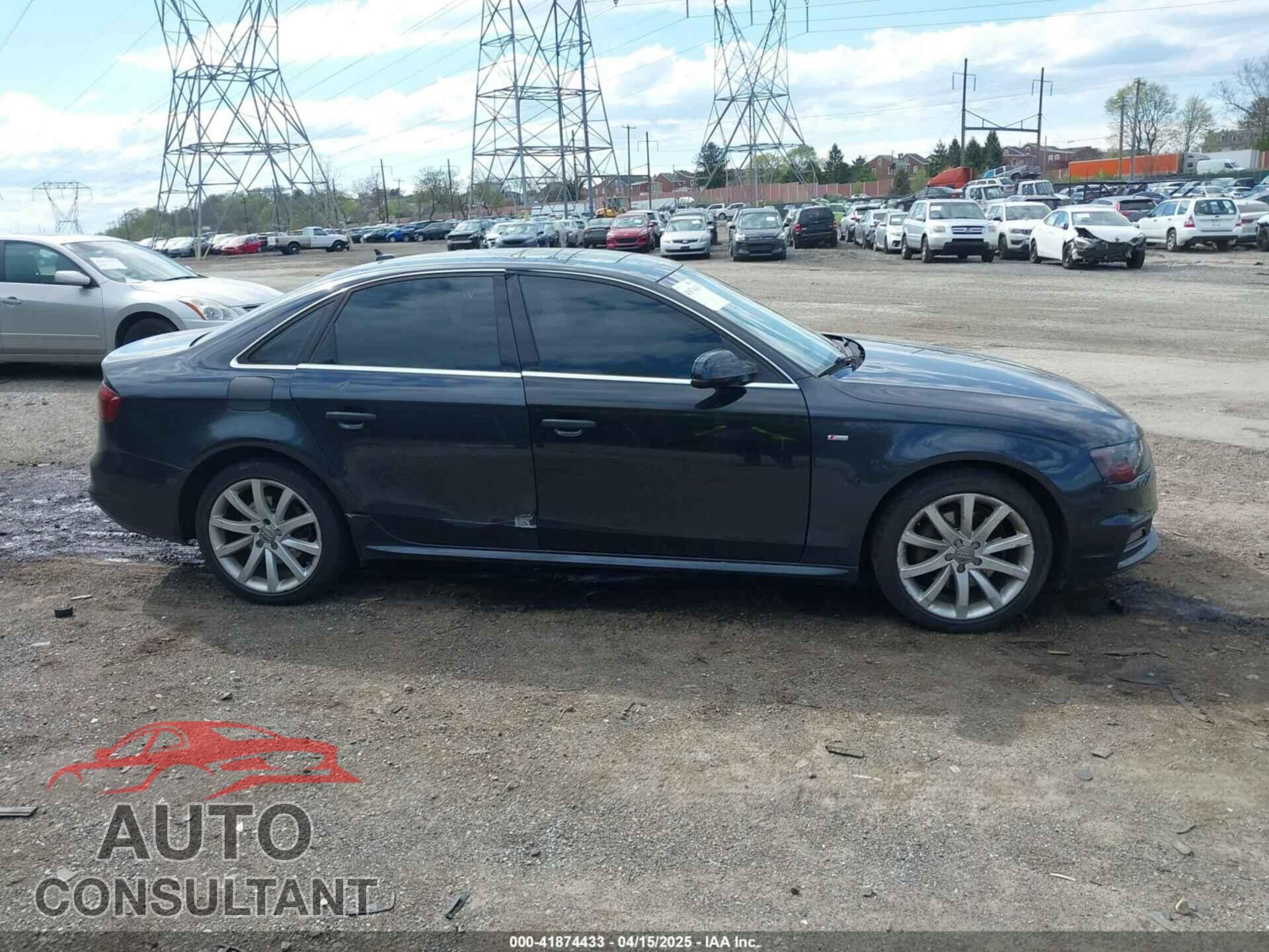 AUDI A4 2014 - WAUBFAFL0EA067761
