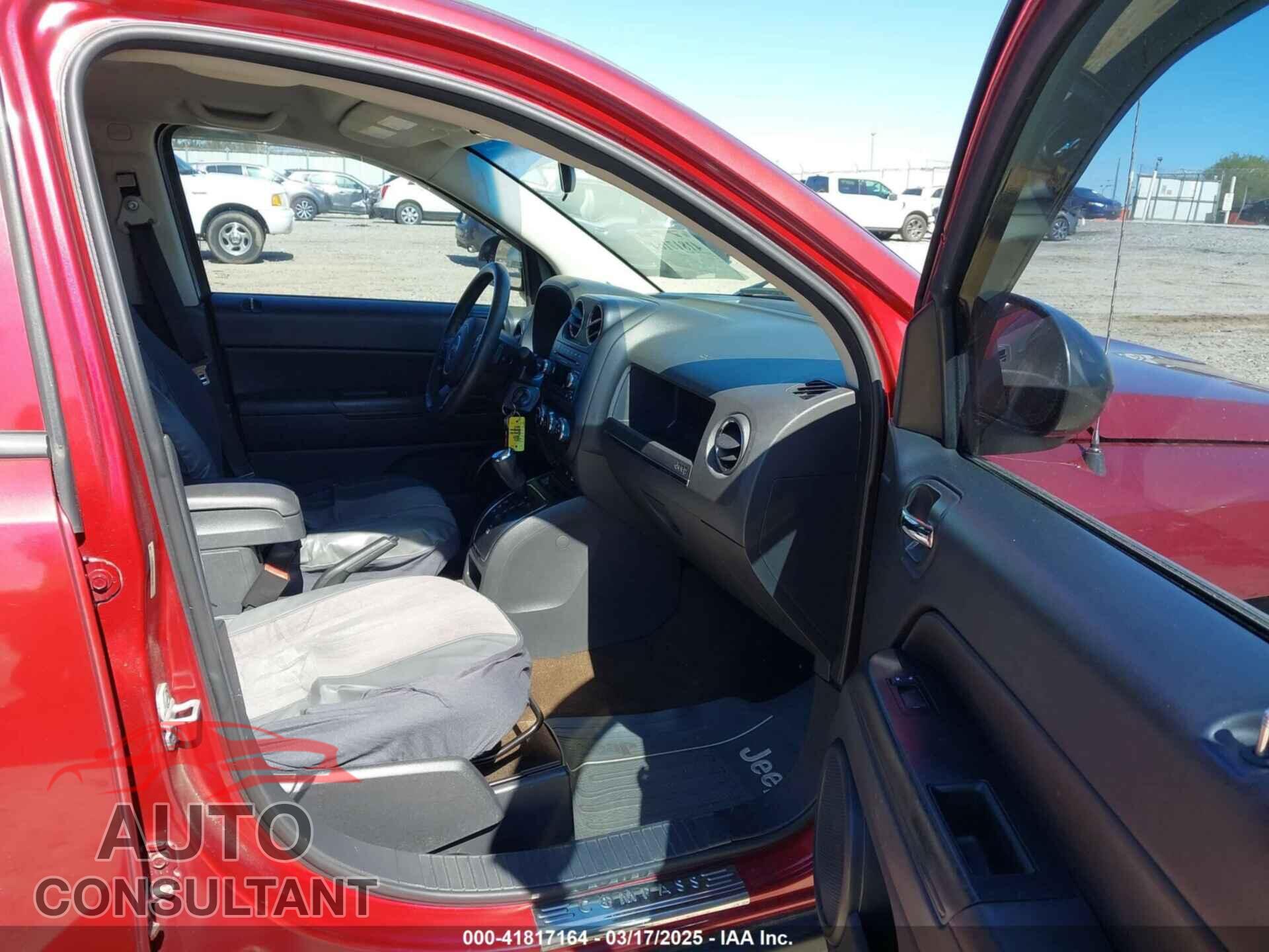 JEEP COMPASS 2013 - 1C4NJCEBXDD167687