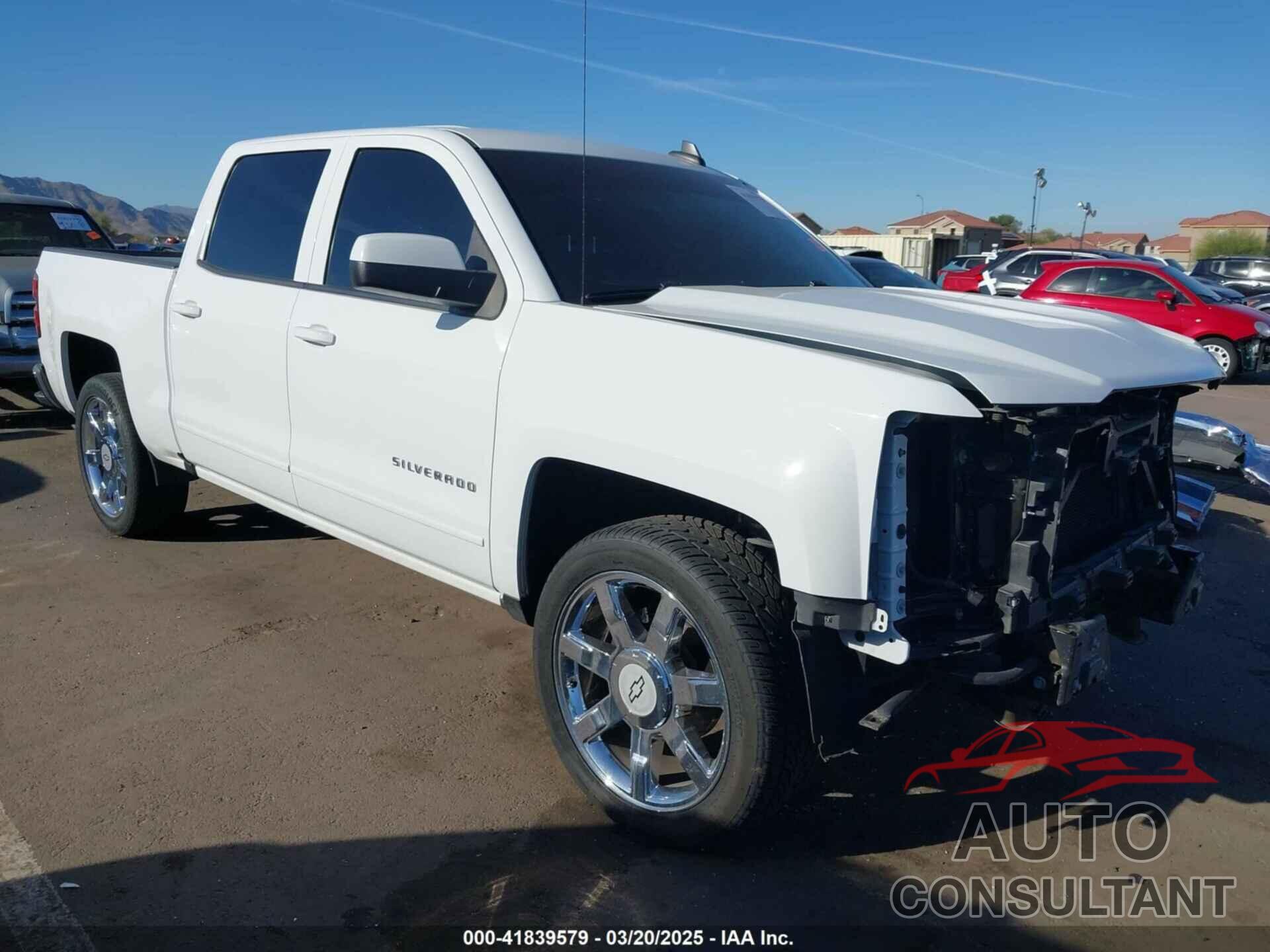 CHEVROLET SILVERADO 1500 2018 - 3GCPCREC6JG502229