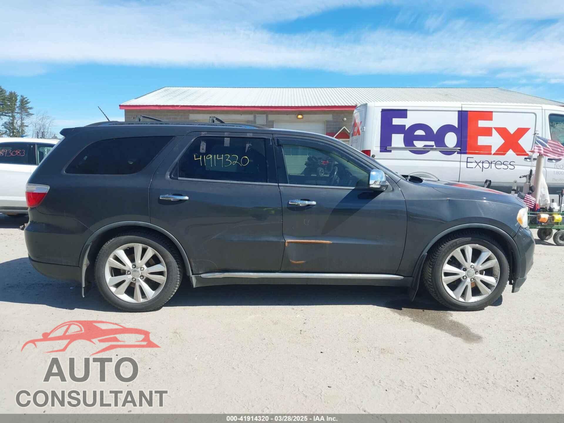 DODGE DURANGO 2011 - 1D4RE4GG3BC674828