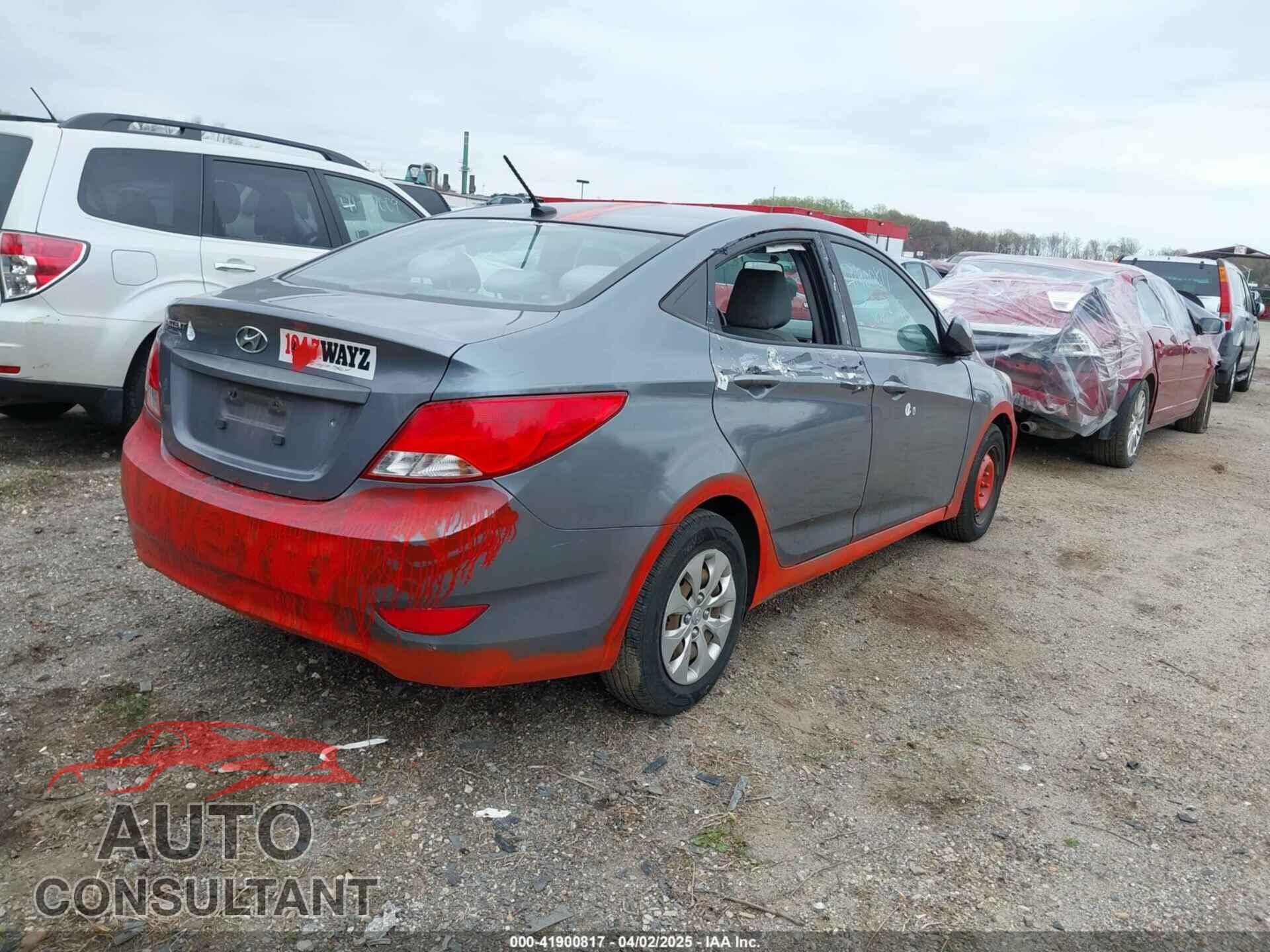 HYUNDAI ACCENT 2016 - KMHCT4AE0GU022357