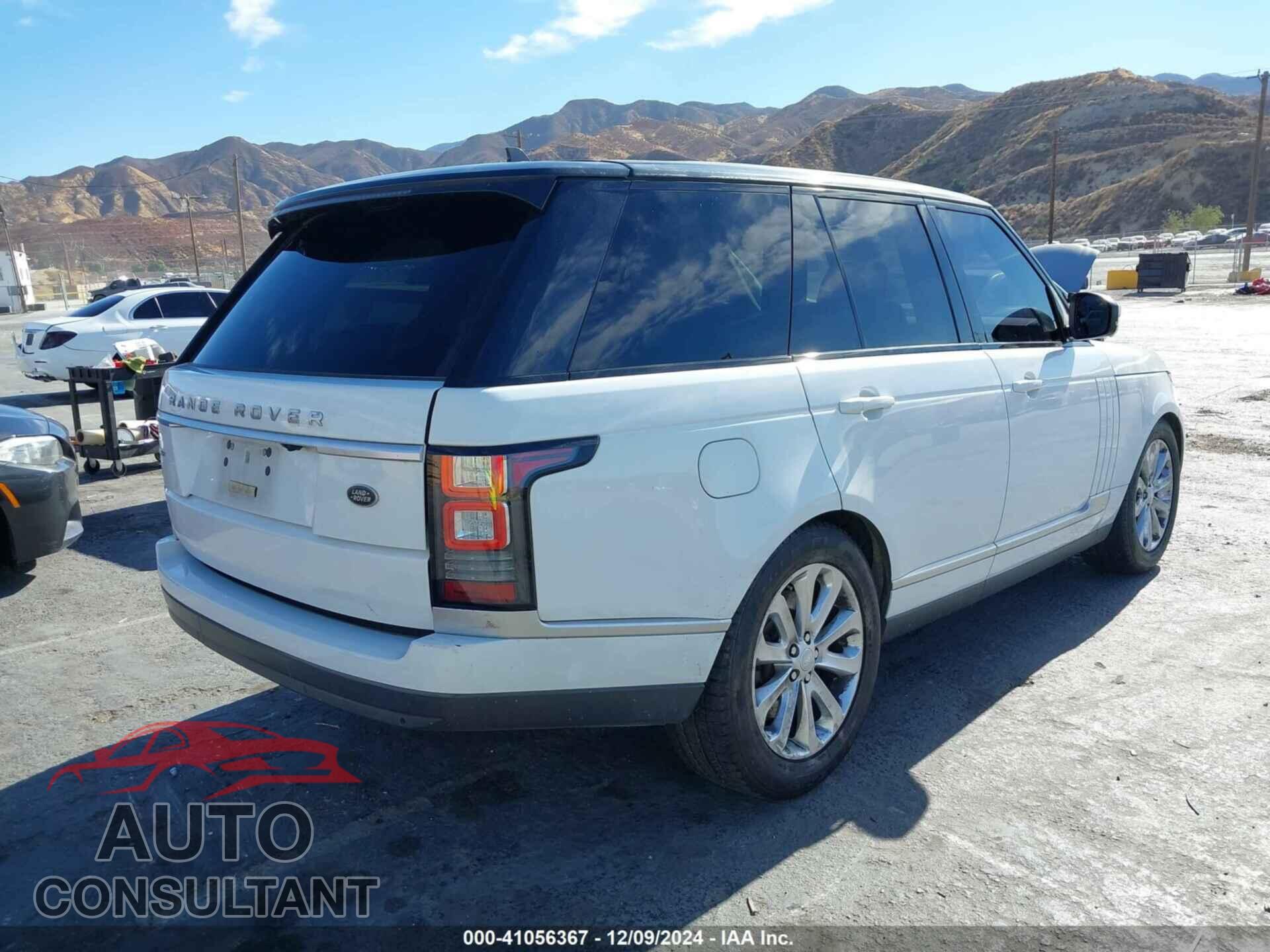 LAND ROVER RANGE ROVER 2016 - SALGS2PF2GA309853