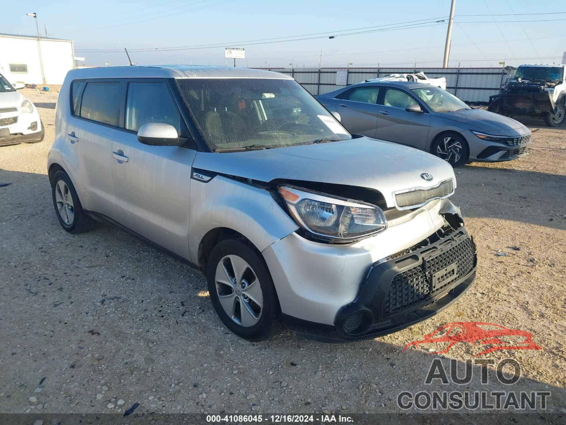 KIA SOUL 2016 - KNDJN2A27G7824371