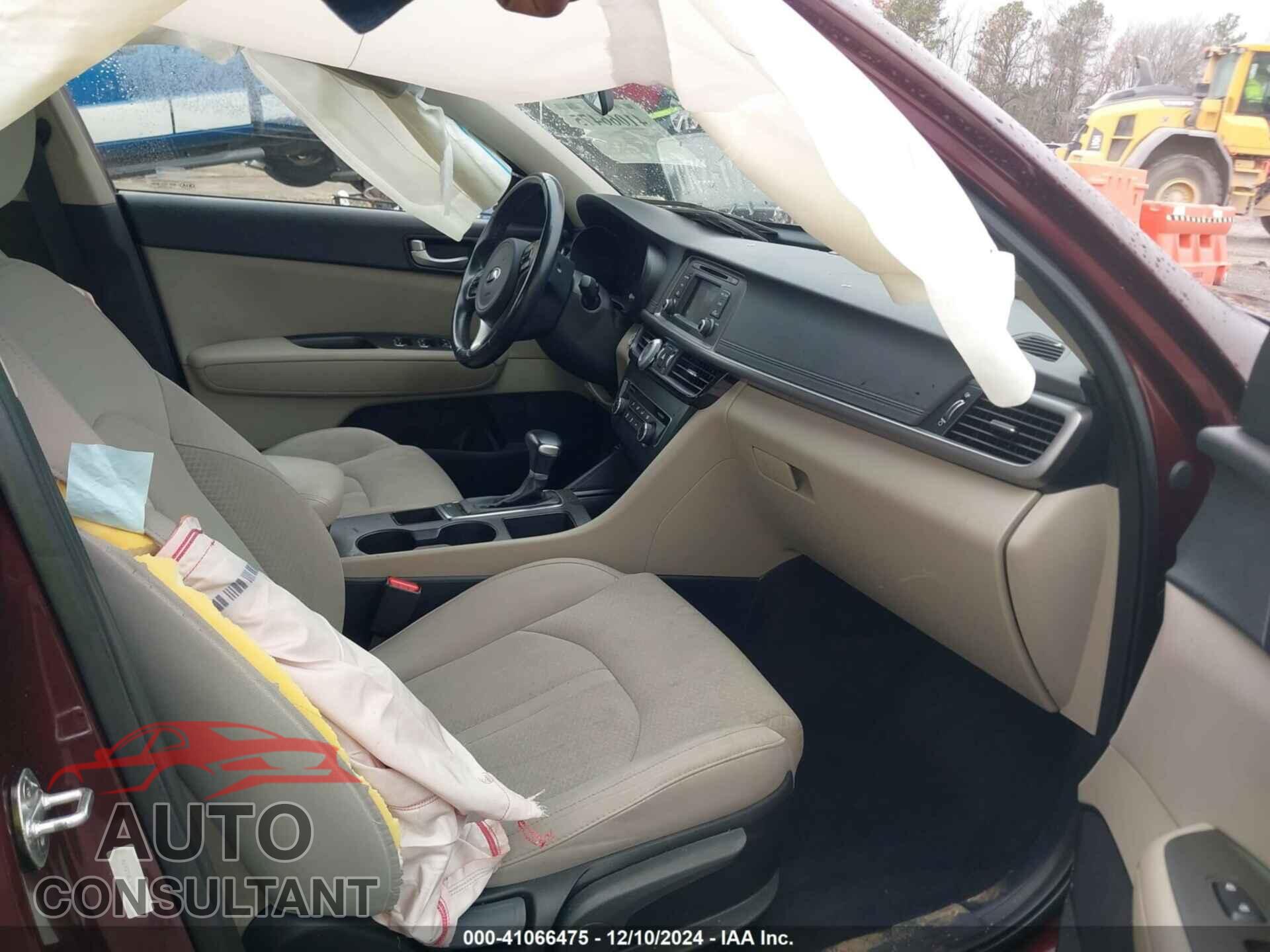 KIA OPTIMA 2016 - 5XXGT4L10GG031808
