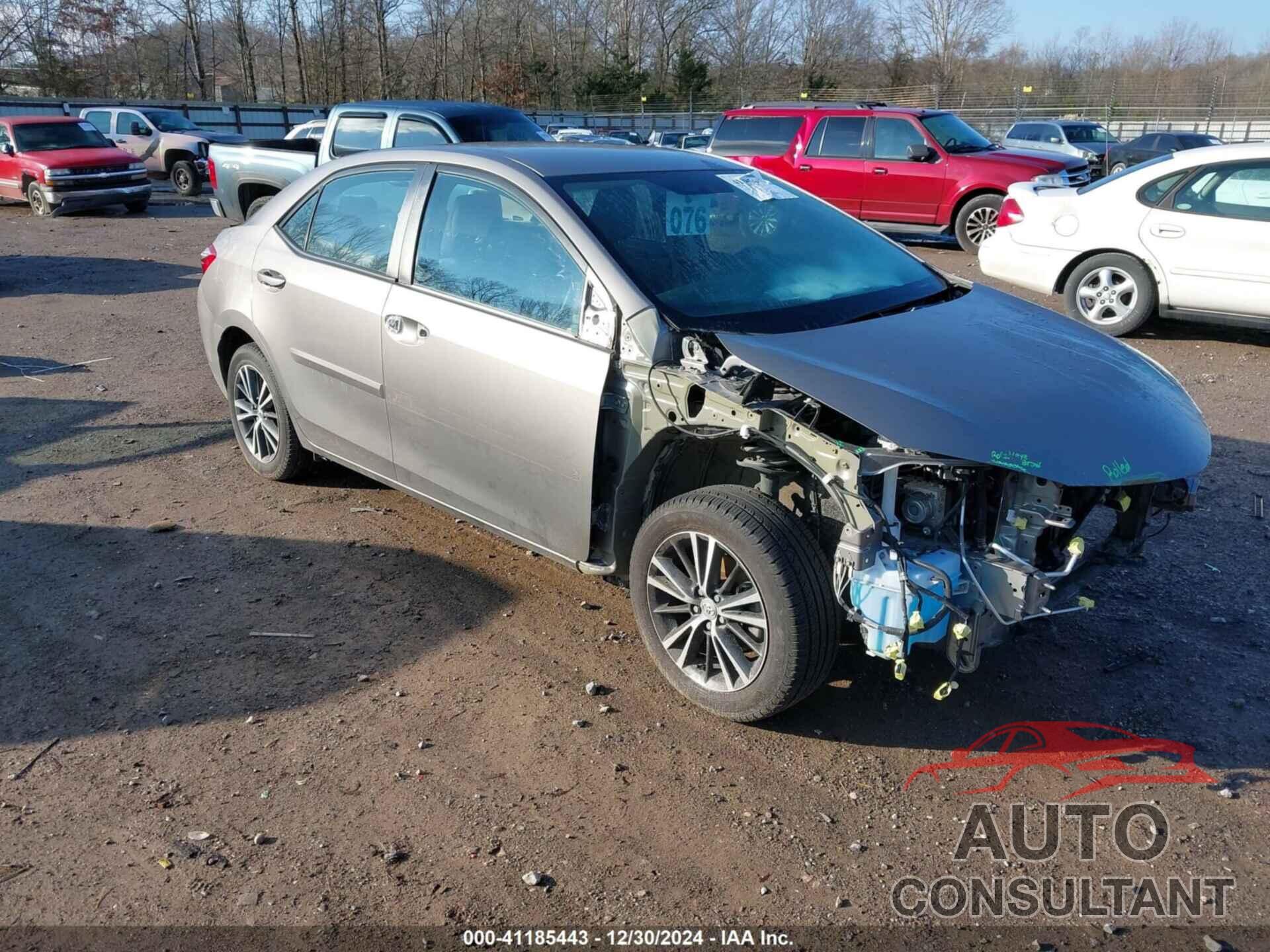 TOYOTA COROLLA 2016 - 2T1BURHE8GC721491