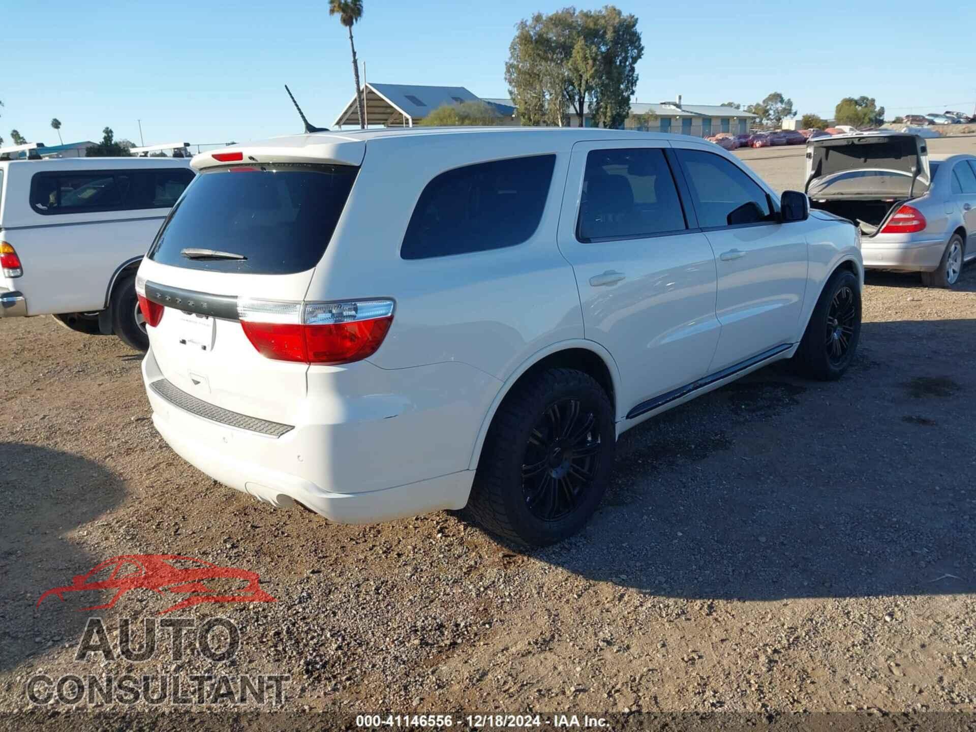 DODGE DURANGO 2012 - 1C4RDHAGXCC257238