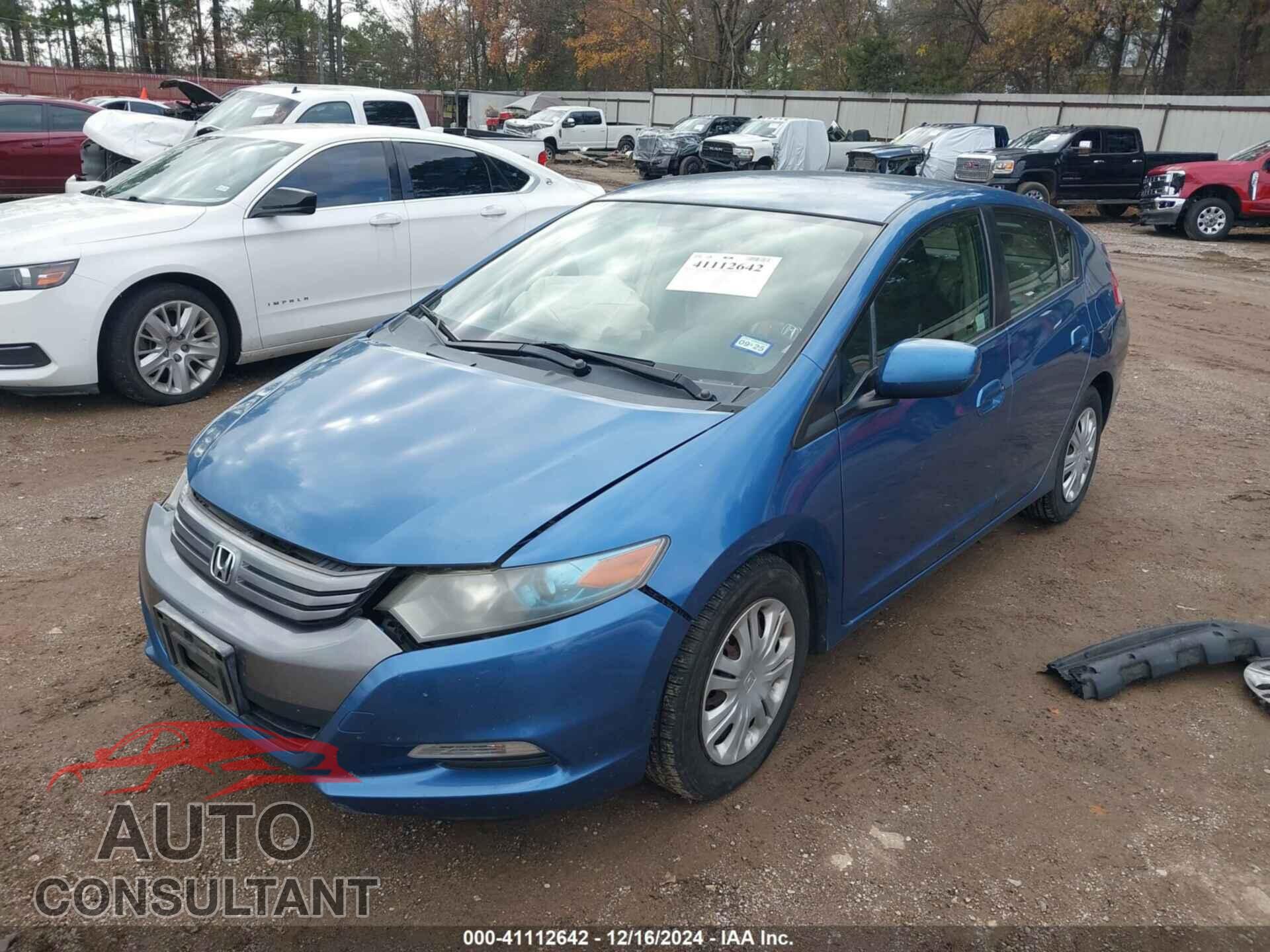 HONDA INSIGHT 2010 - JHMZE2H56AS024182
