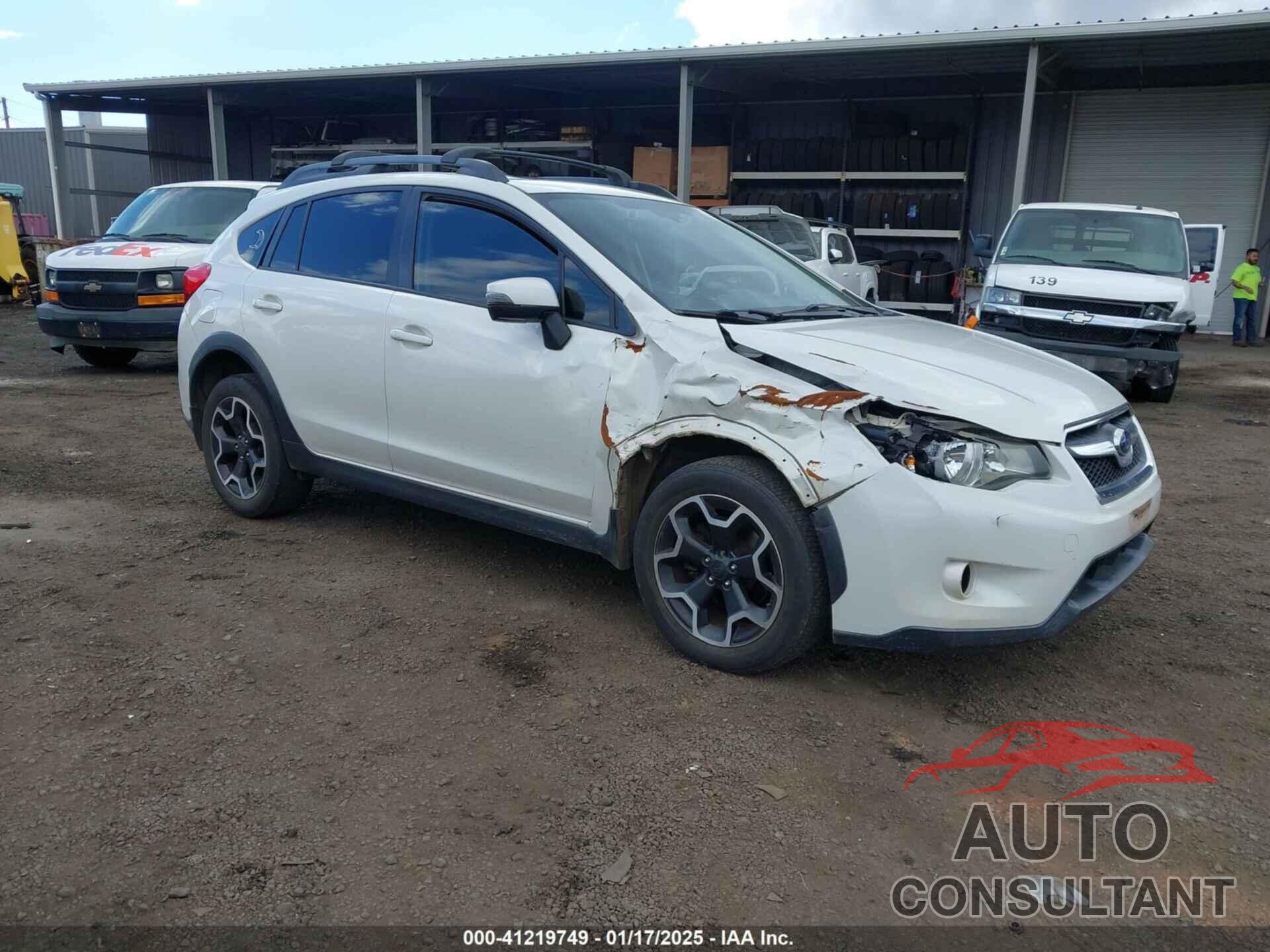 SUBARU XV CROSSTREK 2015 - JF2GPASC3F8253641