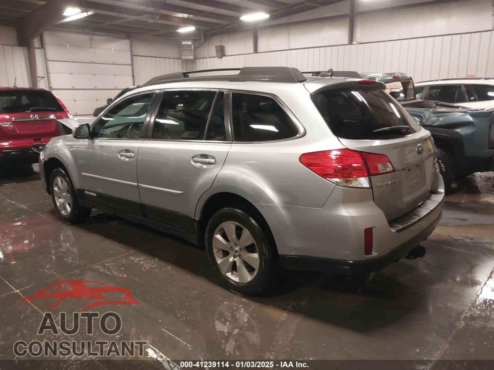 SUBARU OUTBACK 2012 - 4S4BRDKC2C2204123