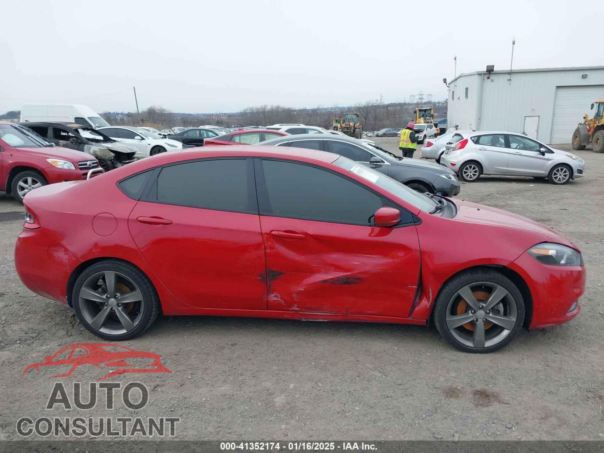 DODGE DART 2015 - 1C3CDFEB1FD227668