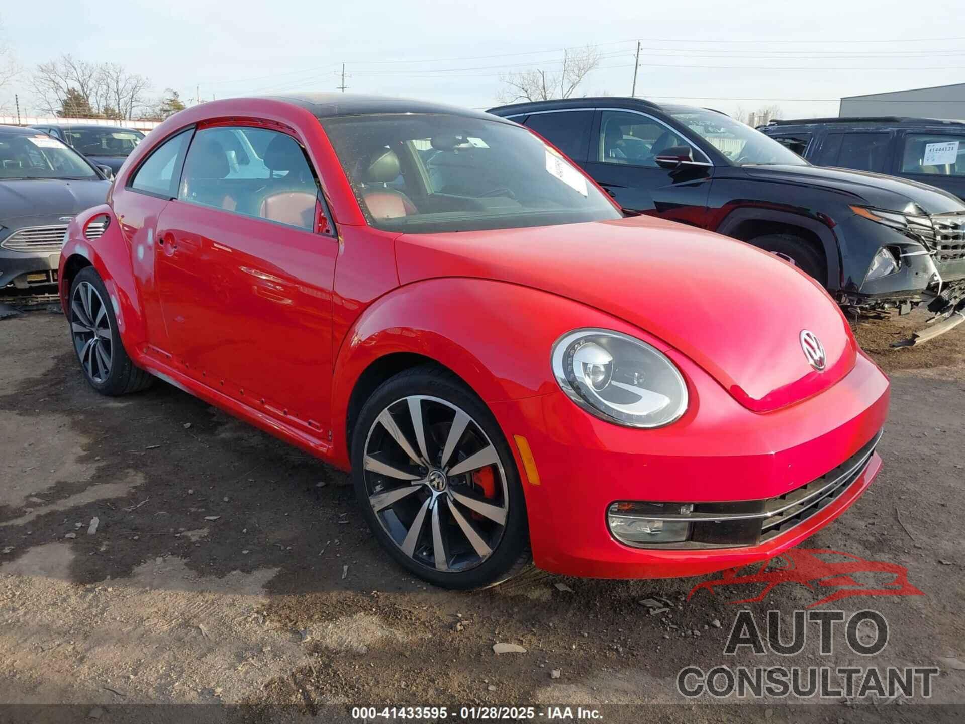 VOLKSWAGEN BEETLE 2013 - 3VWV67AT7DM642706