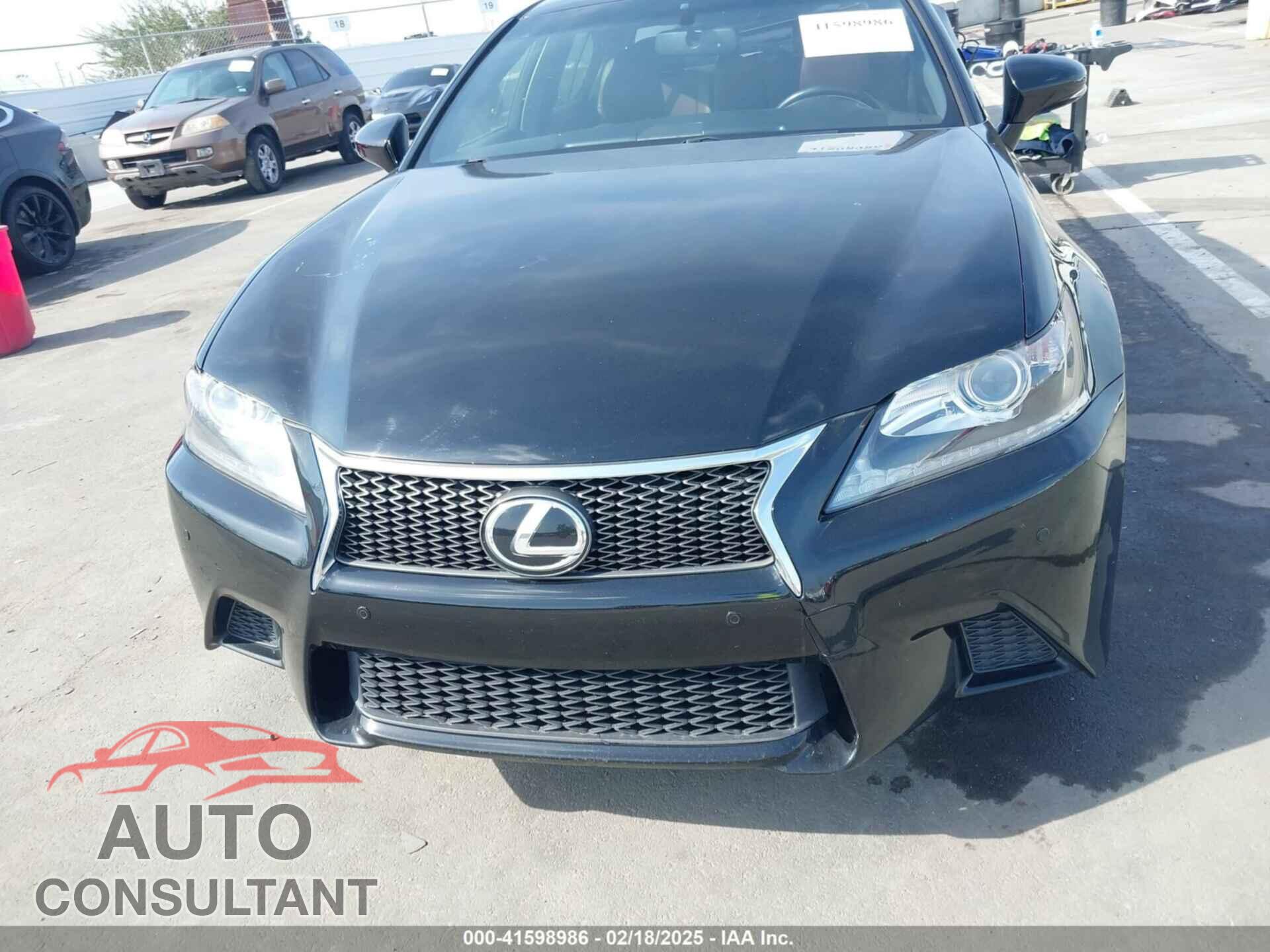 LEXUS GS 2013 - JTHBE1BL3D5008866