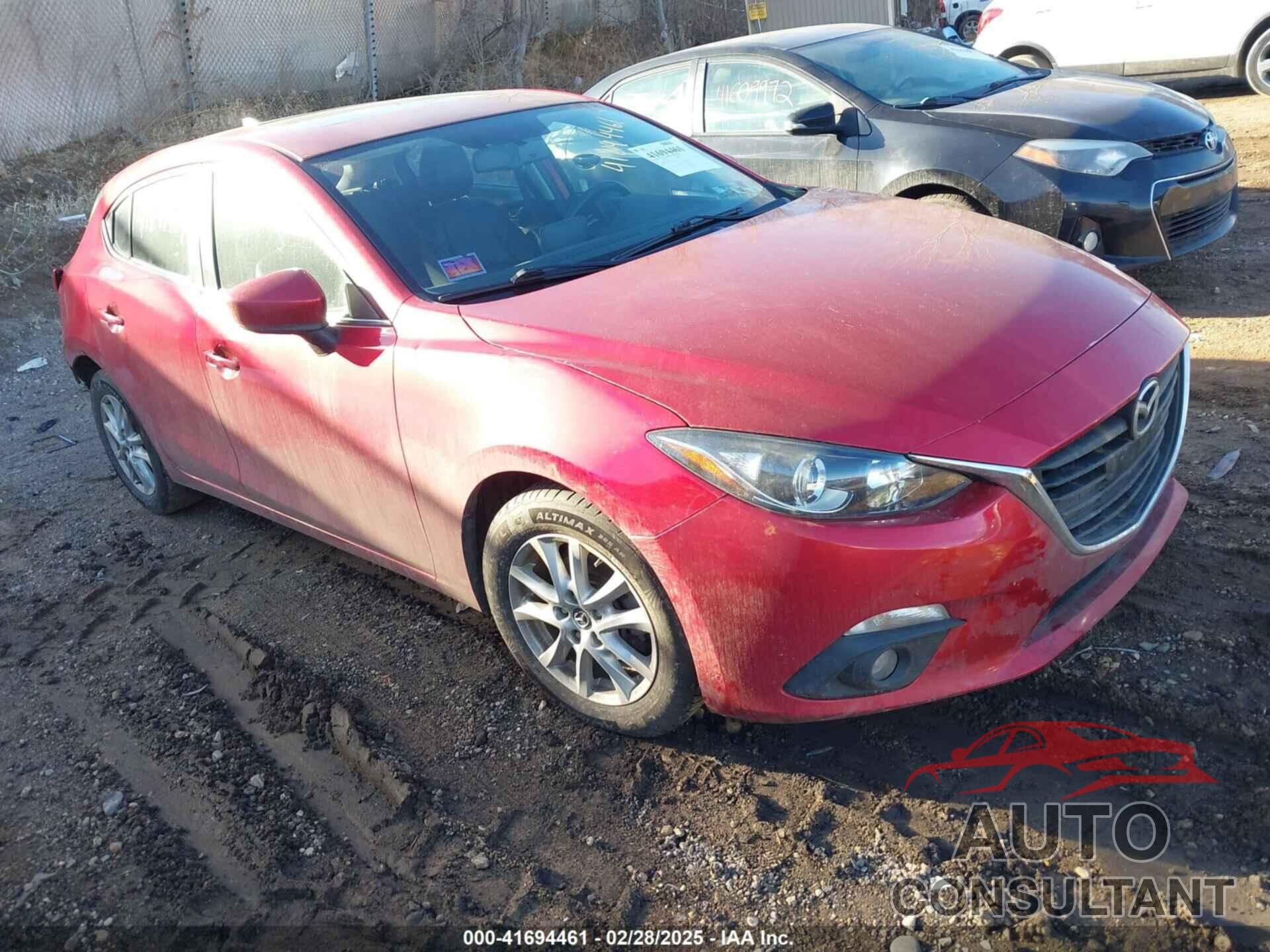 MAZDA MAZDA3 2016 - JM1BM1N73G1320541