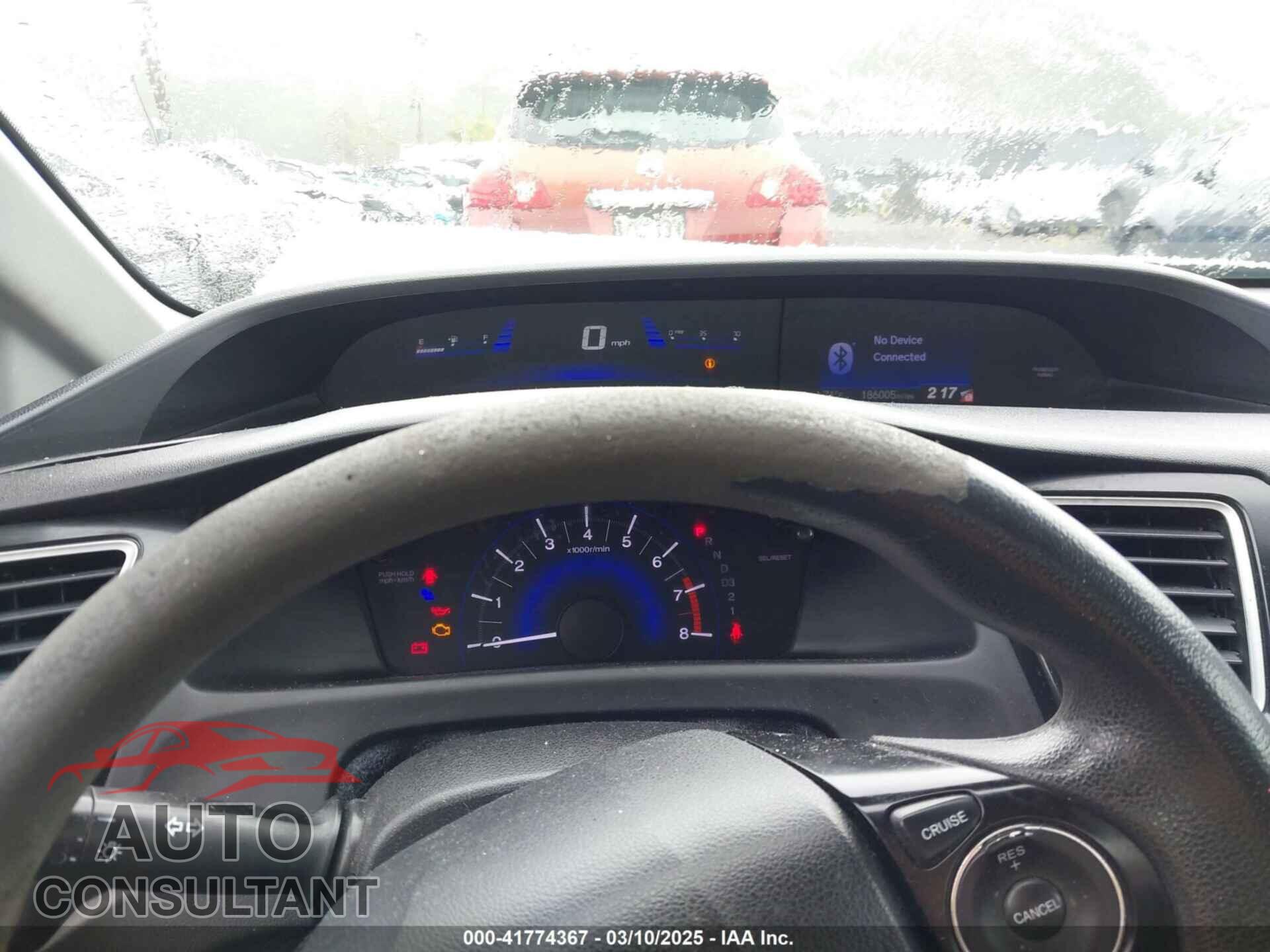 HONDA CIVIC 2013 - 2HGFB2F50DH565533