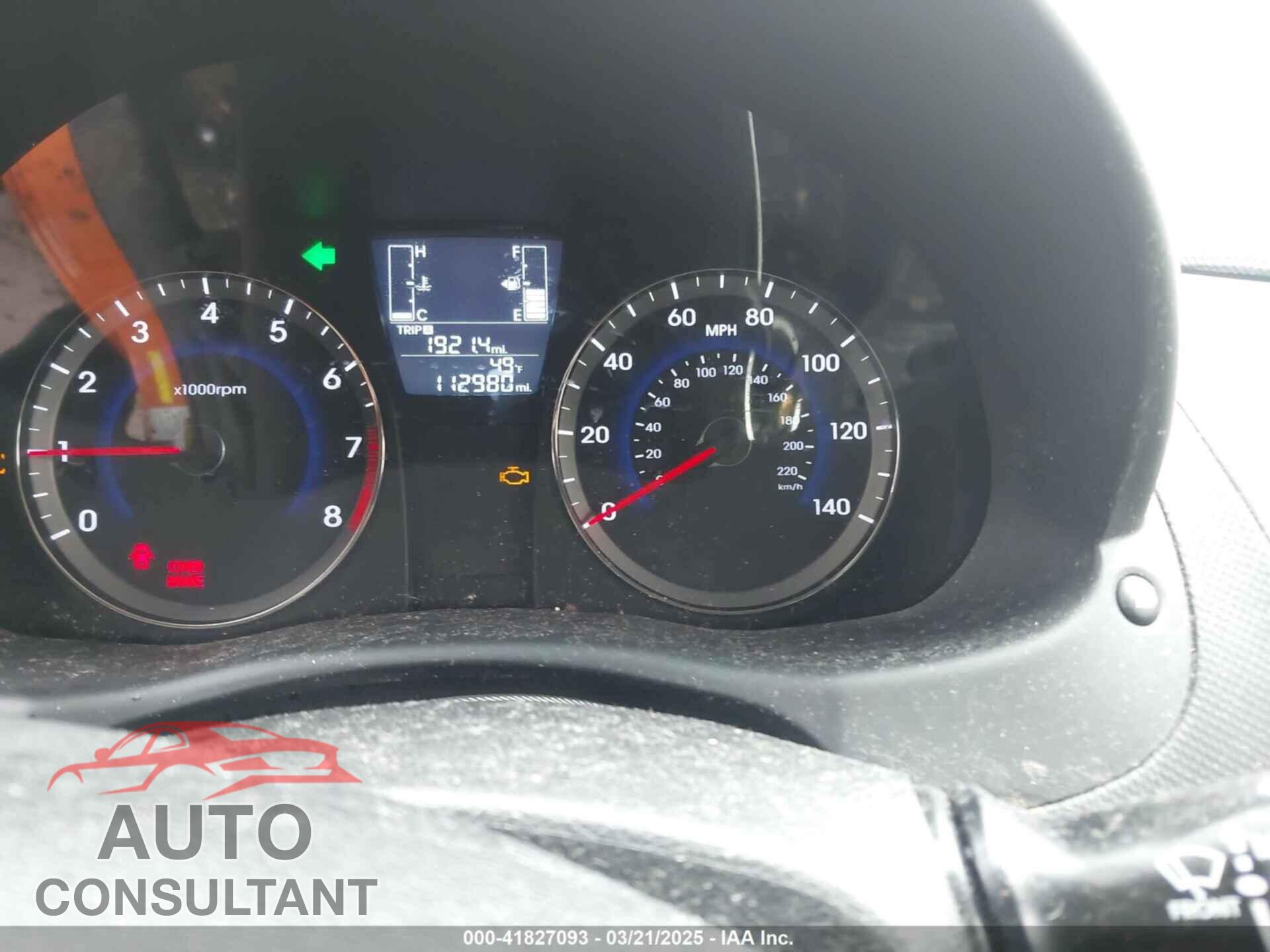 HYUNDAI ACCENT 2015 - KMHCU5AE3FU205849