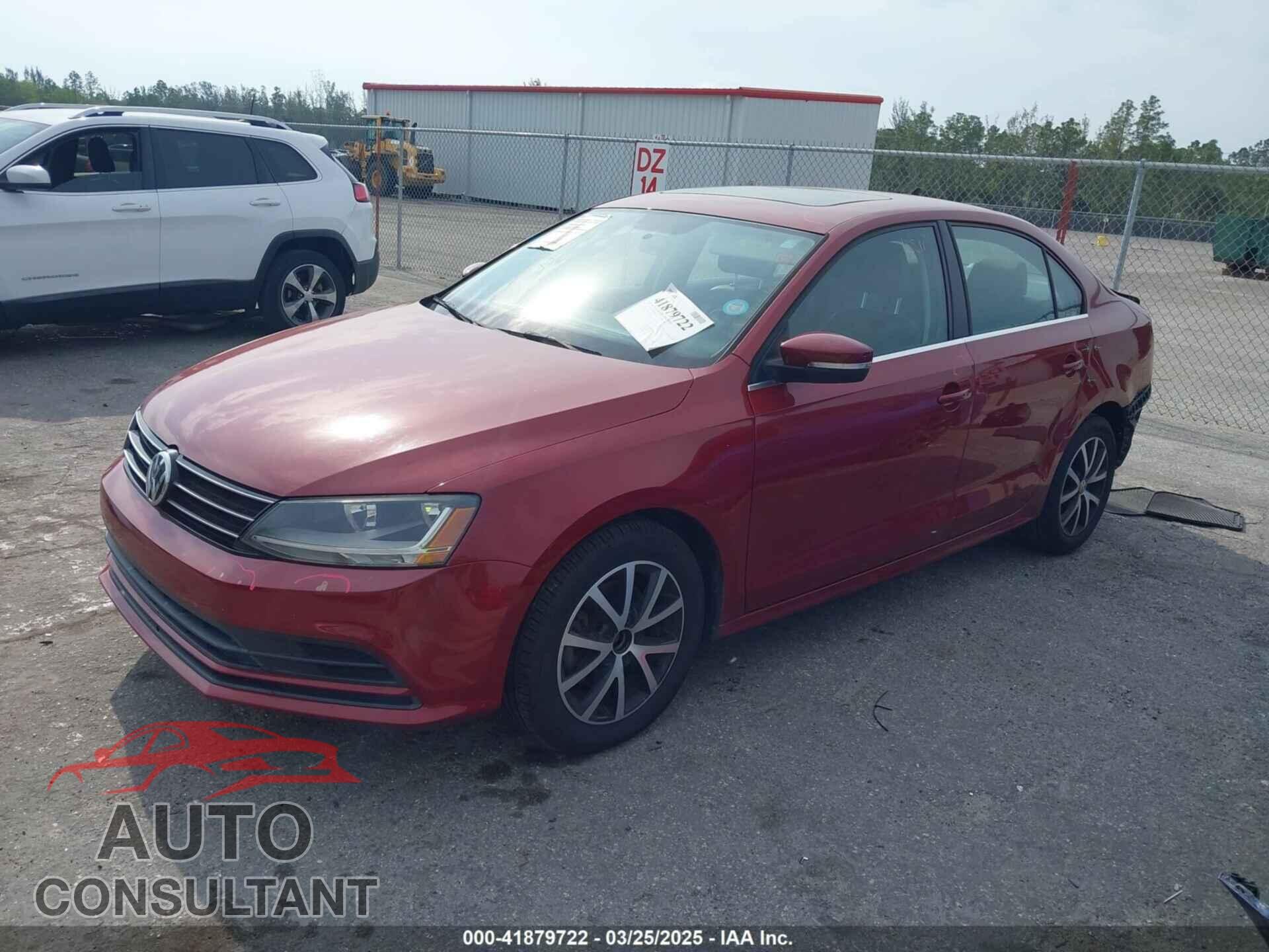 VOLKSWAGEN JETTA 2017 - 3VWDB7AJ8HM376687