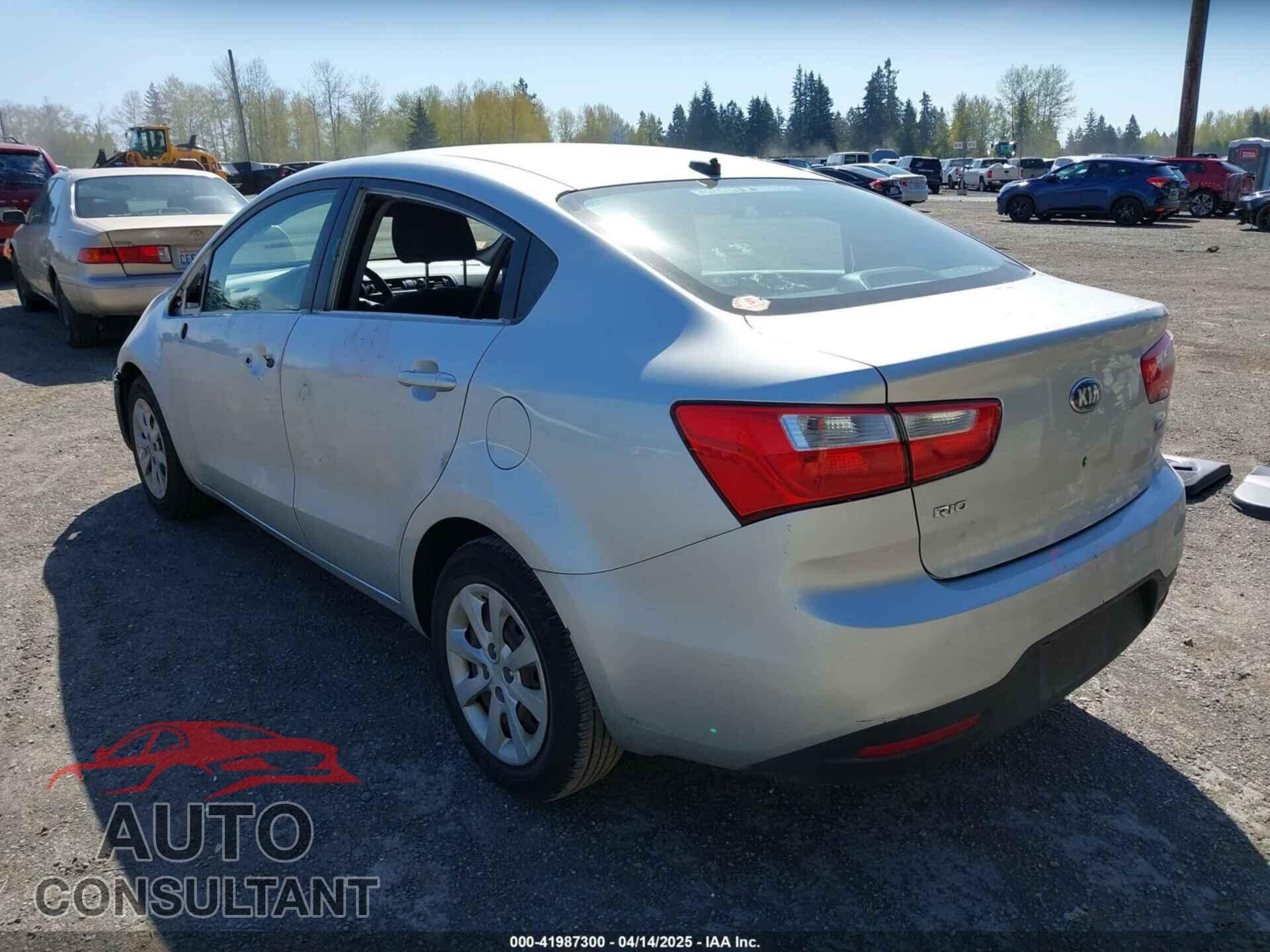 KIA RIO 2013 - KNADM4A39D6137797