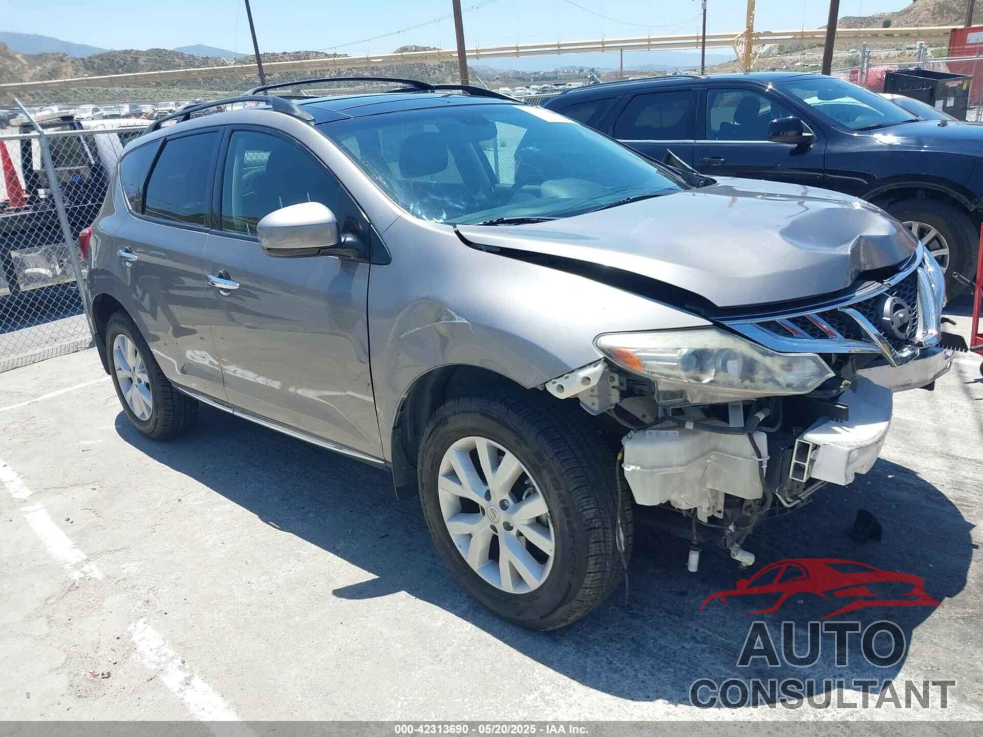 NISSAN MURANO 2011 - JN8AZ1MU1BW065425