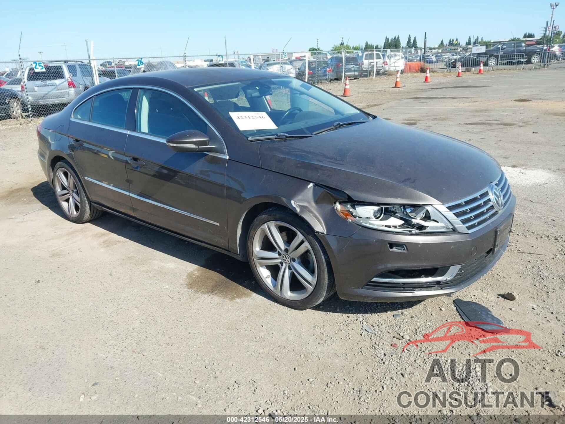 VOLKSWAGEN CC 2013 - WVWBP7ANXDE506564
