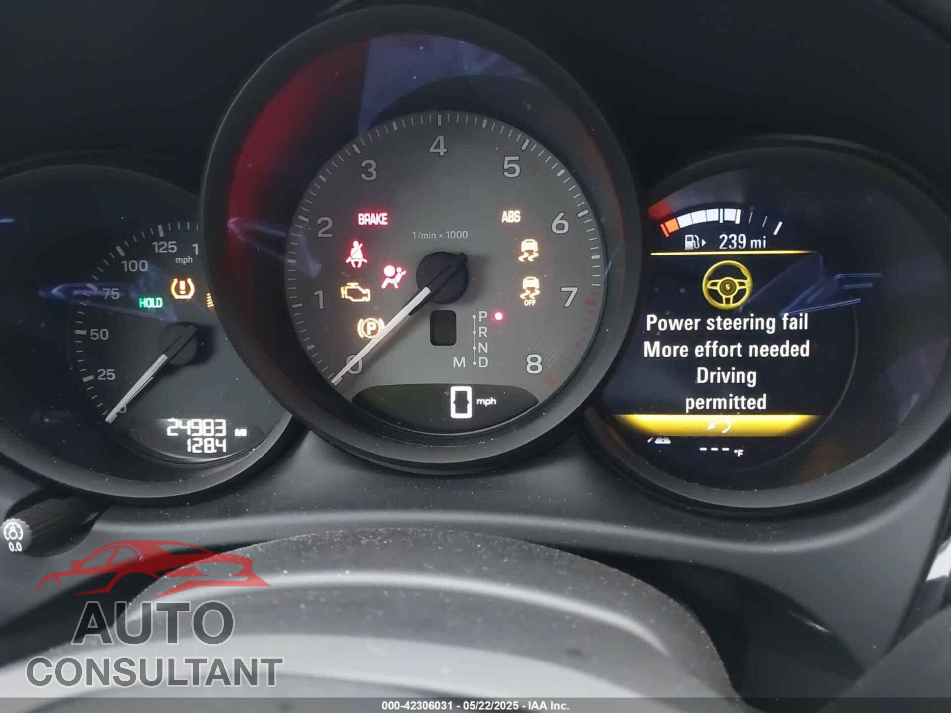 PORSCHE MACAN 2022 - WP1AG2A57NLB20341