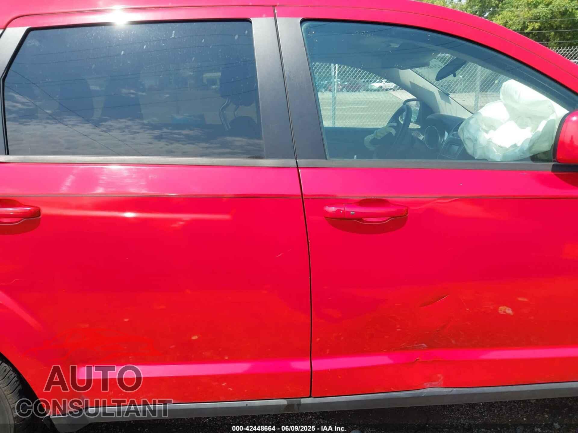DODGE JOURNEY 2012 - 3C4PDCBG7CT296589