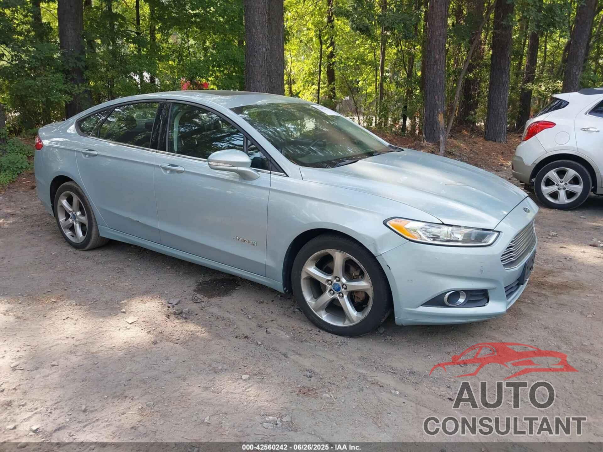FORD FUSION HYBRID 2013 - 3FA6P0LU6DR265277