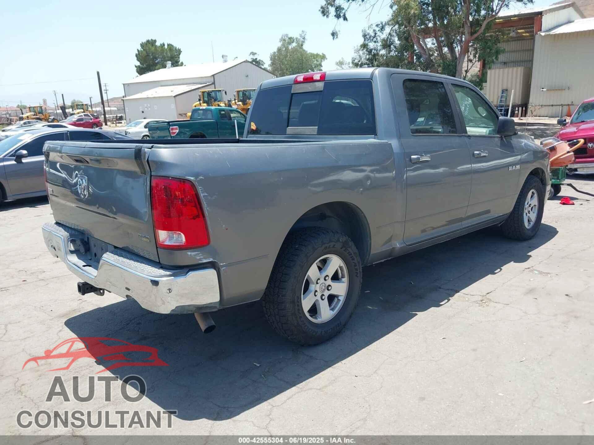 DODGE RAM 1500 2010 - 1D7RB1CP3AS132472