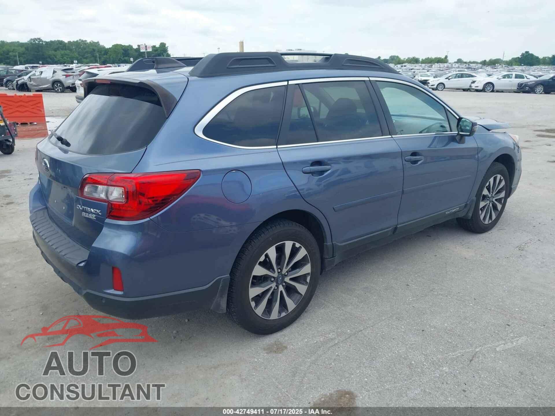 SUBARU OUTBACK 2017 - 4S4BSANC2H3216384