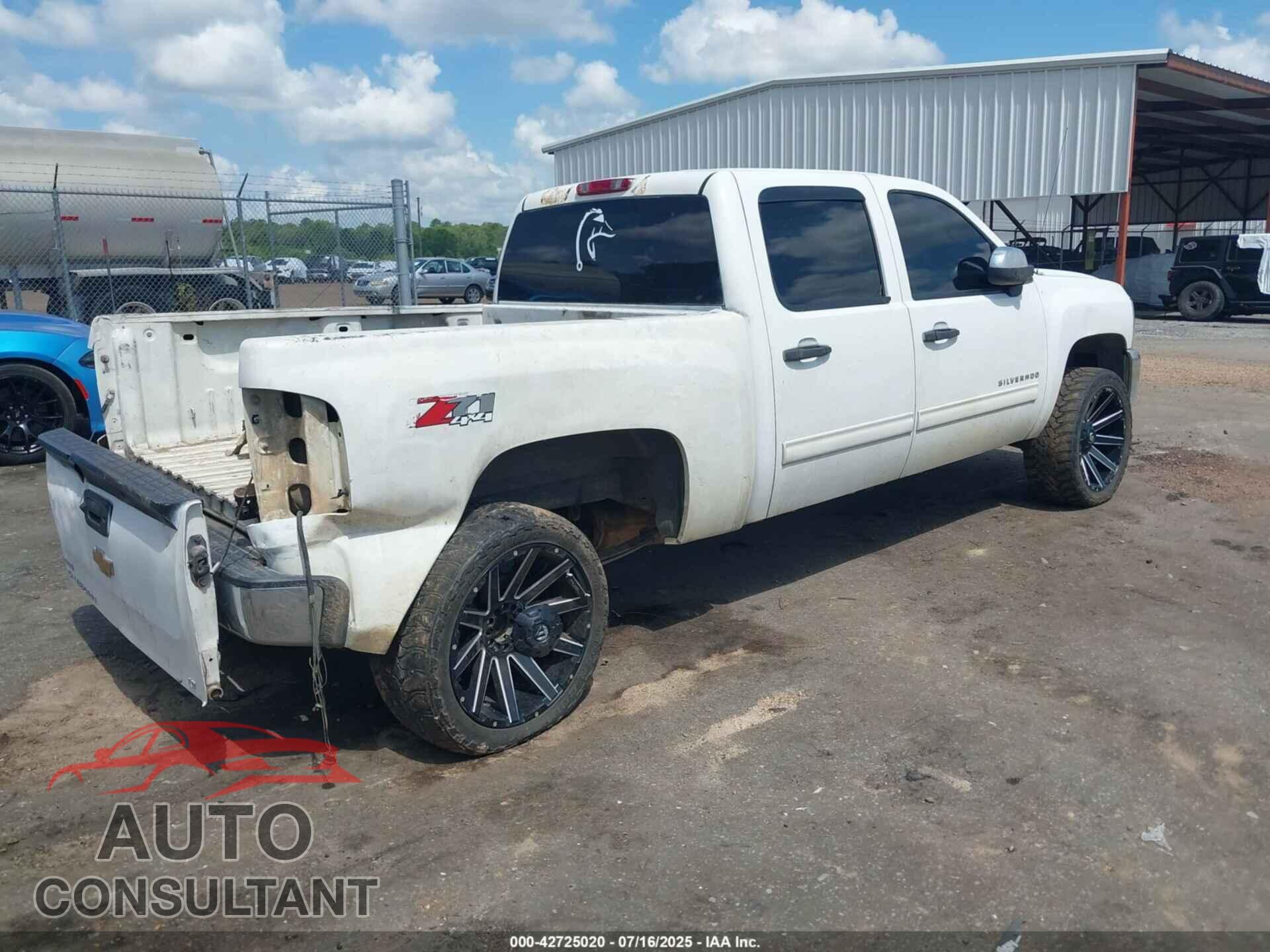 CHEVROLET SILVERADO 1500 2012 - 1GCPKSE76CF110448