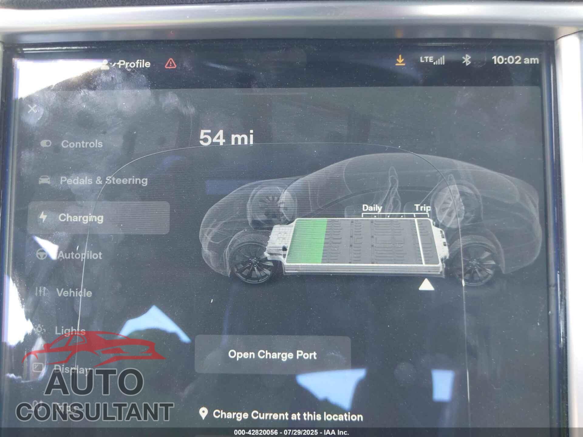 TESLA MODEL S 2015 - 5YJSA1E23FF102635