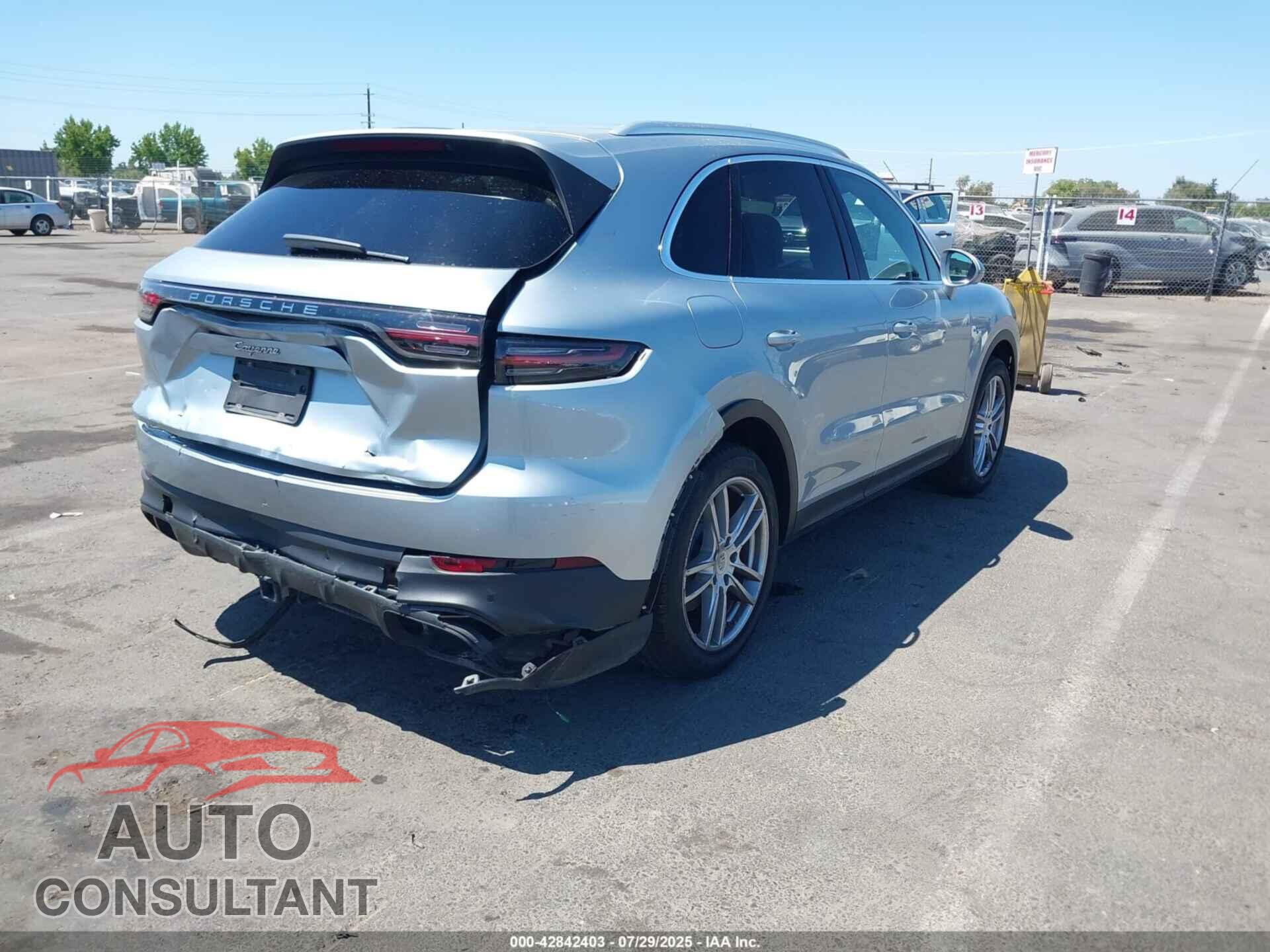 PORSCHE CAYENNE E-HYBRID 2022 - WP1AE2AY2NDA26541