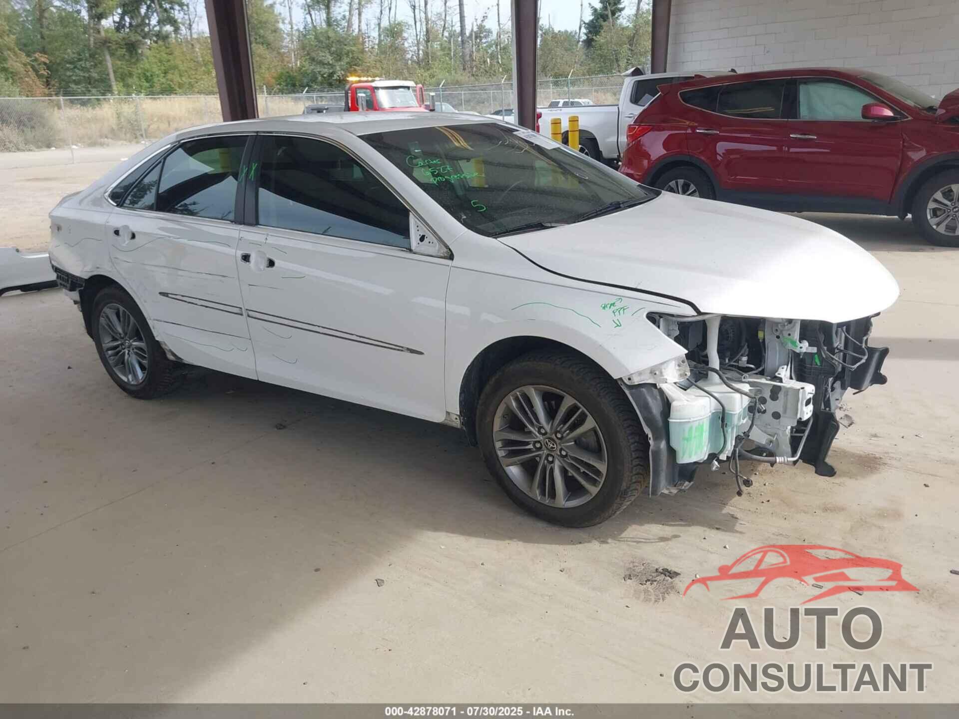 TOYOTA CAMRY 2017 - 4T1BF1FK2HU654391