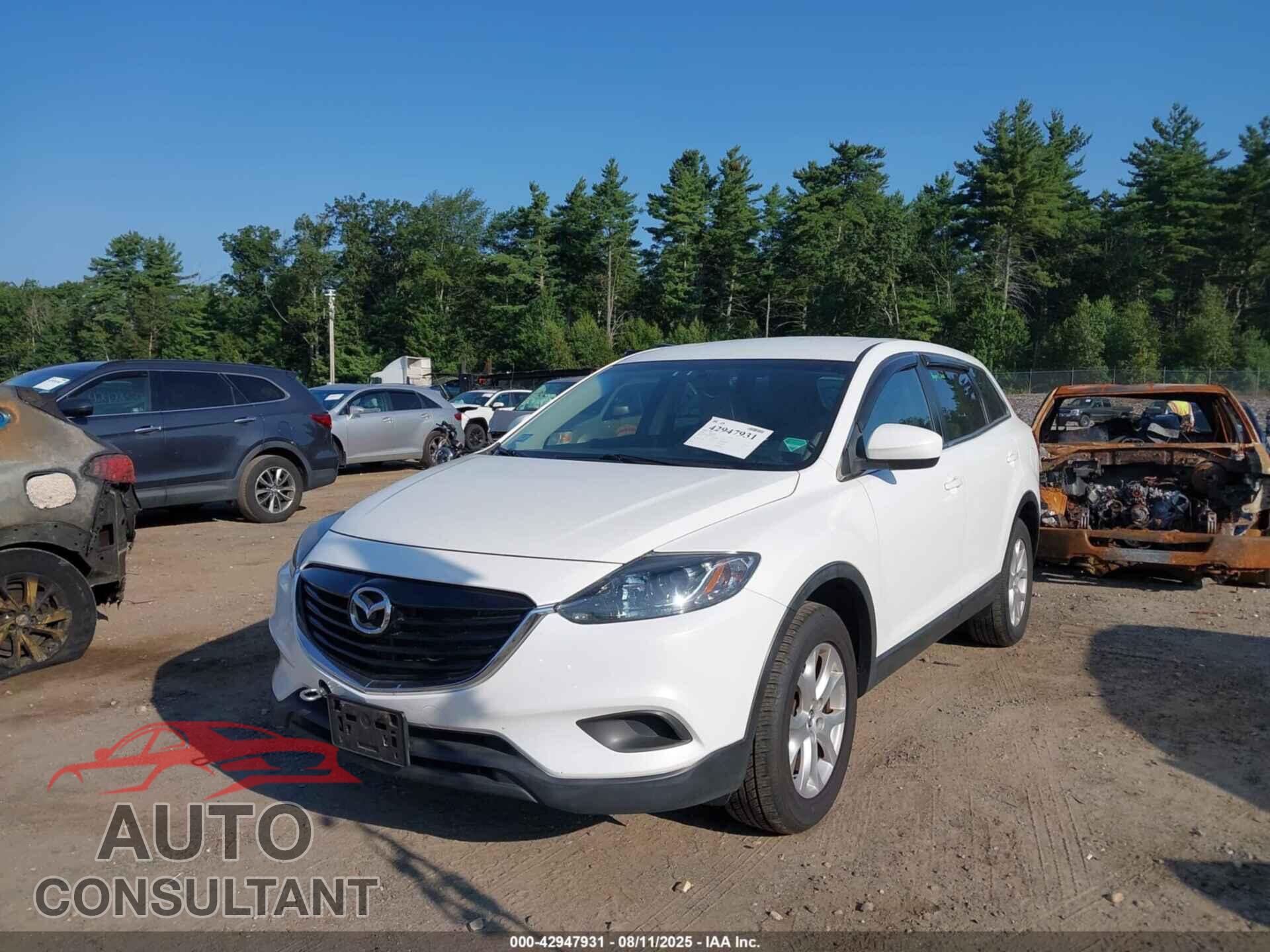 MAZDA CX-9 2013 - JM3TB3CV2D0419531