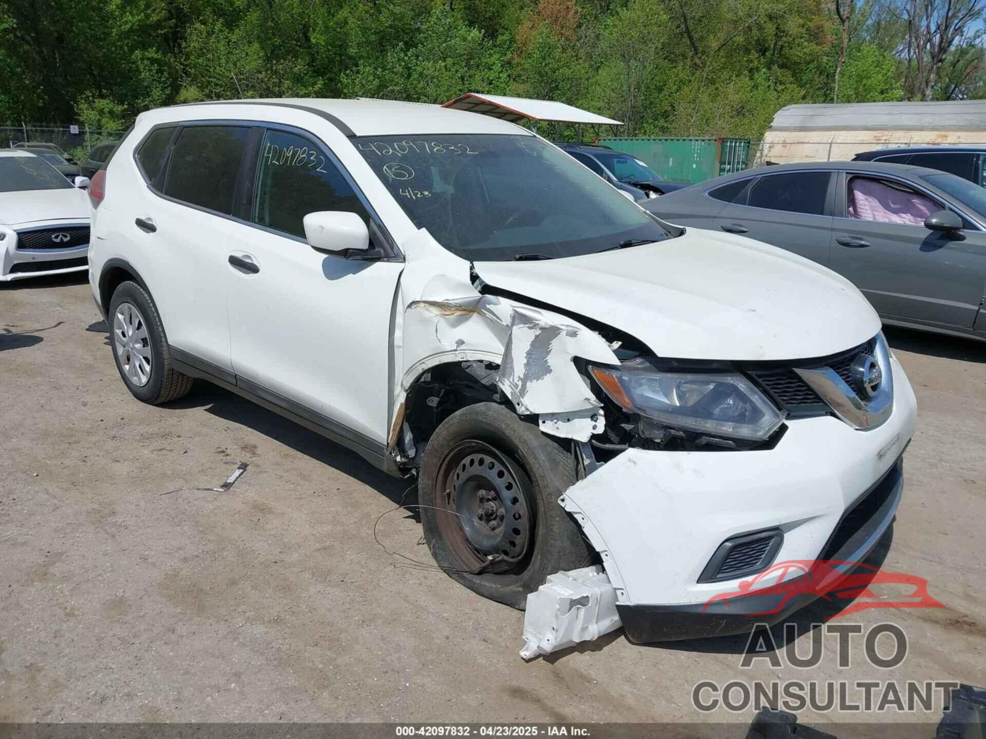 NISSAN ROGUE 2016 - 5N1AT2MV5GC762189