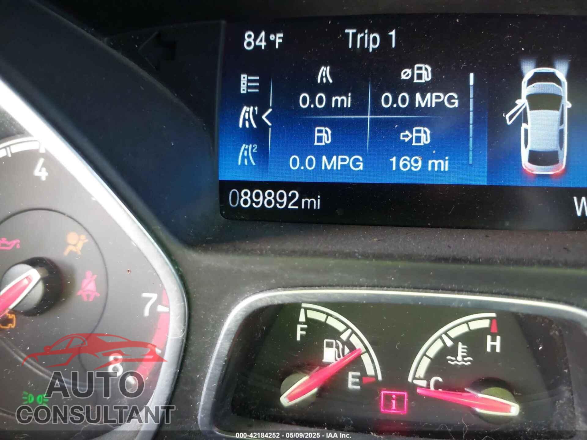 FORD FOCUS ST 2016 - 1FADP3L94GL336435