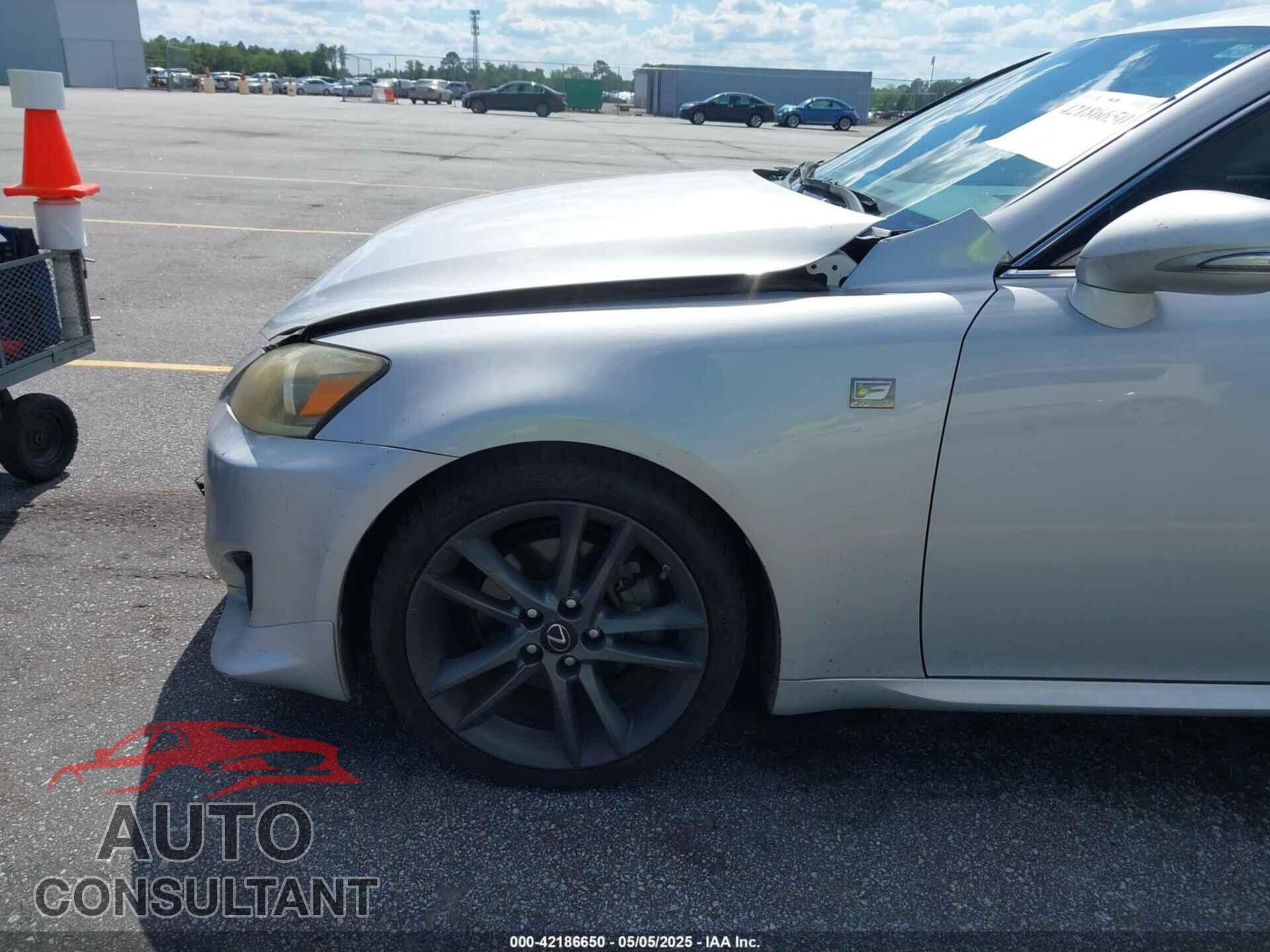 LEXUS IS 250 2012 - JTHBF5C27C5180231