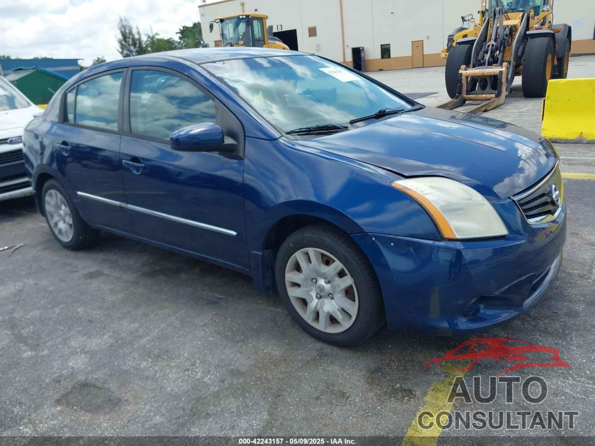 NISSAN SENTRA 2012 - 3N1AB6AP9CL615704