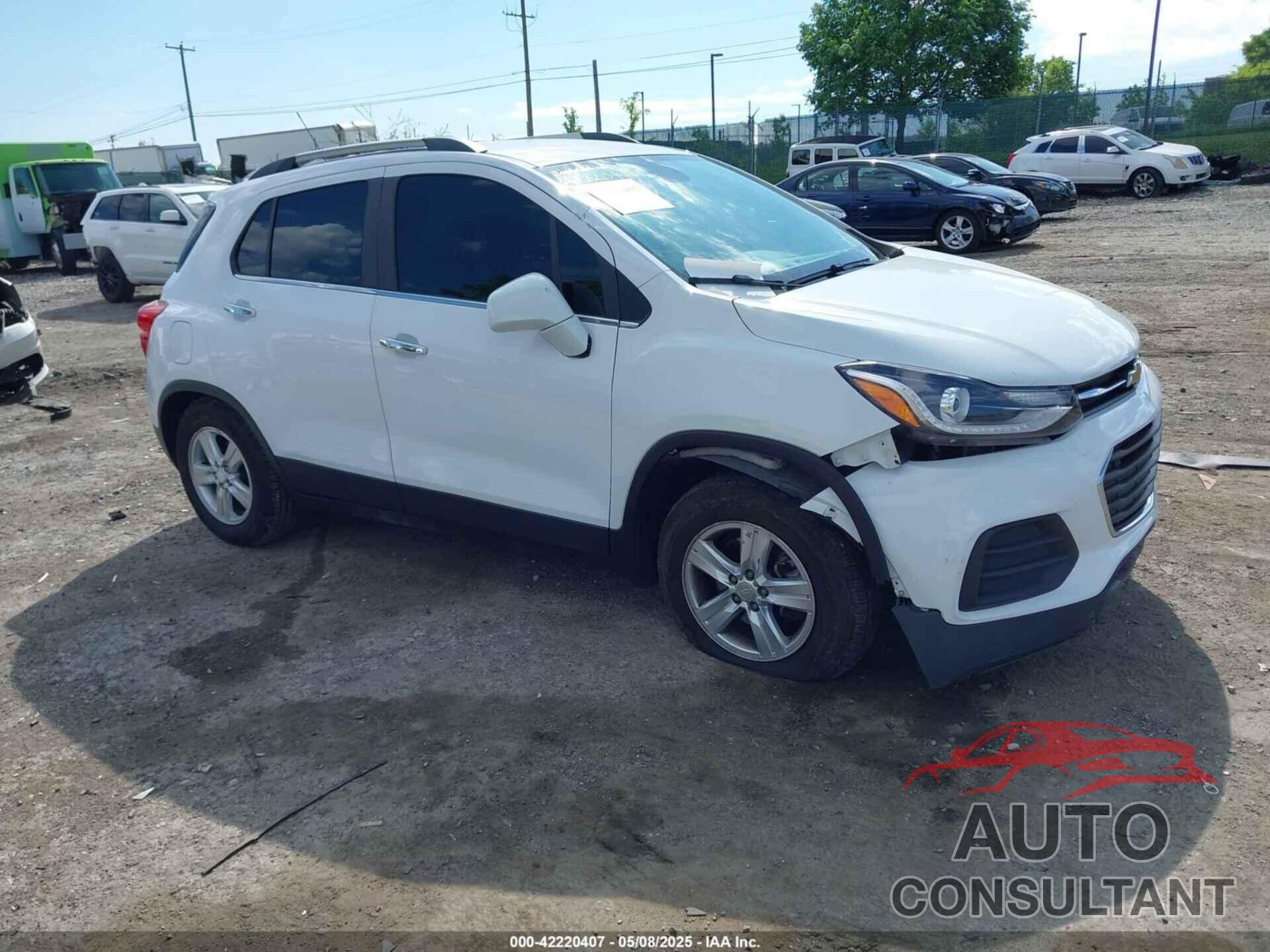 CHEVROLET TRAX 2019 - 3GNCJPSB4KL390583
