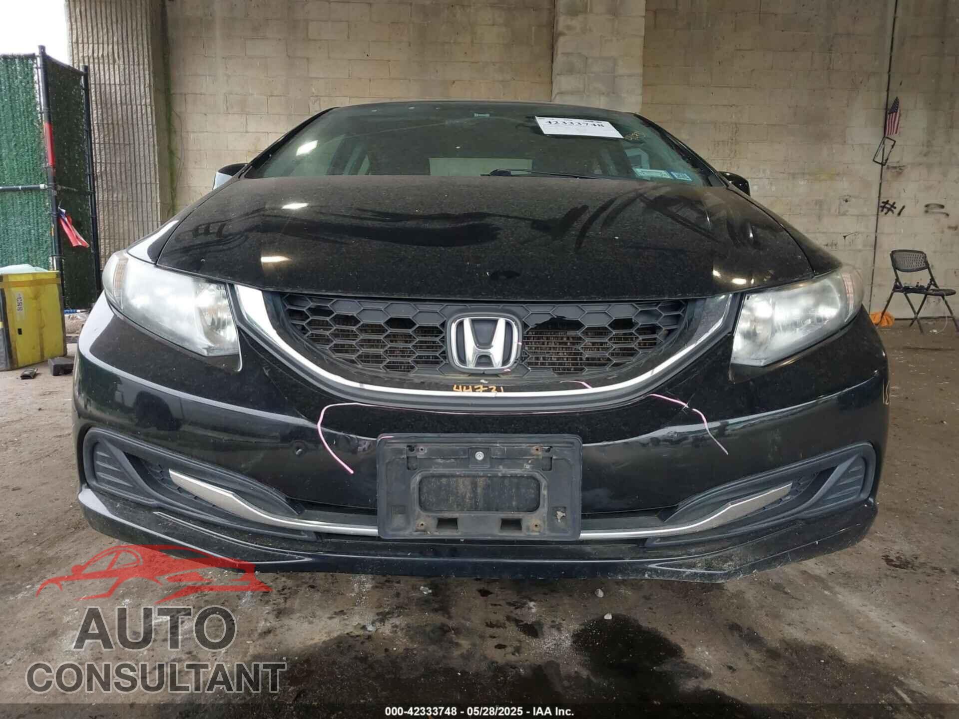 HONDA CIVIC 2013 - 19XFB2F56DE216371