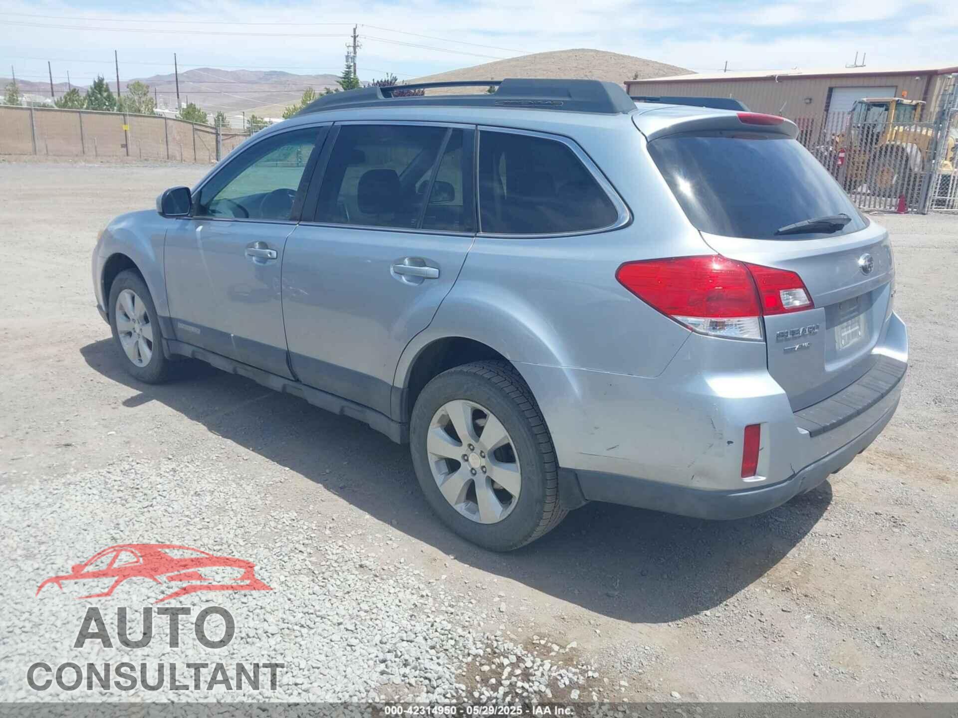 SUBARU OUTBACK 2012 - 4S4BRCCC5C3261600