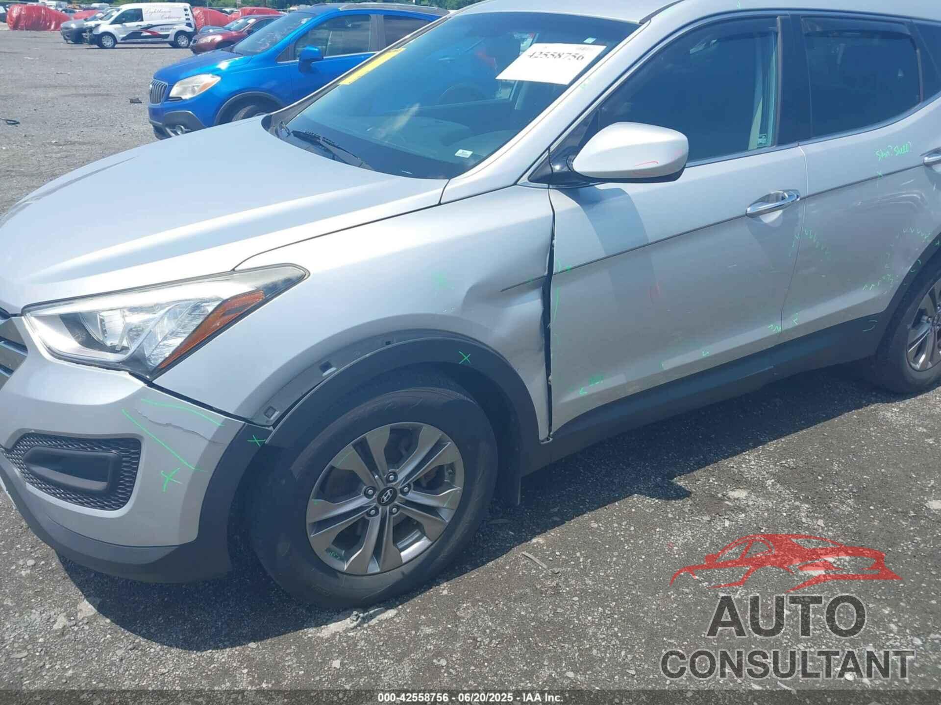 HYUNDAI SANTA FE SPORT 2016 - 5XYZTDLB0GG349134
