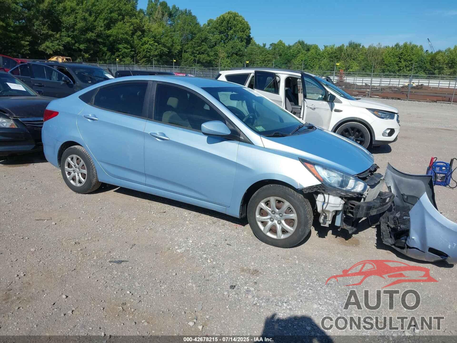 HYUNDAI ACCENT 2012 - KMHCT4AE9CU222695