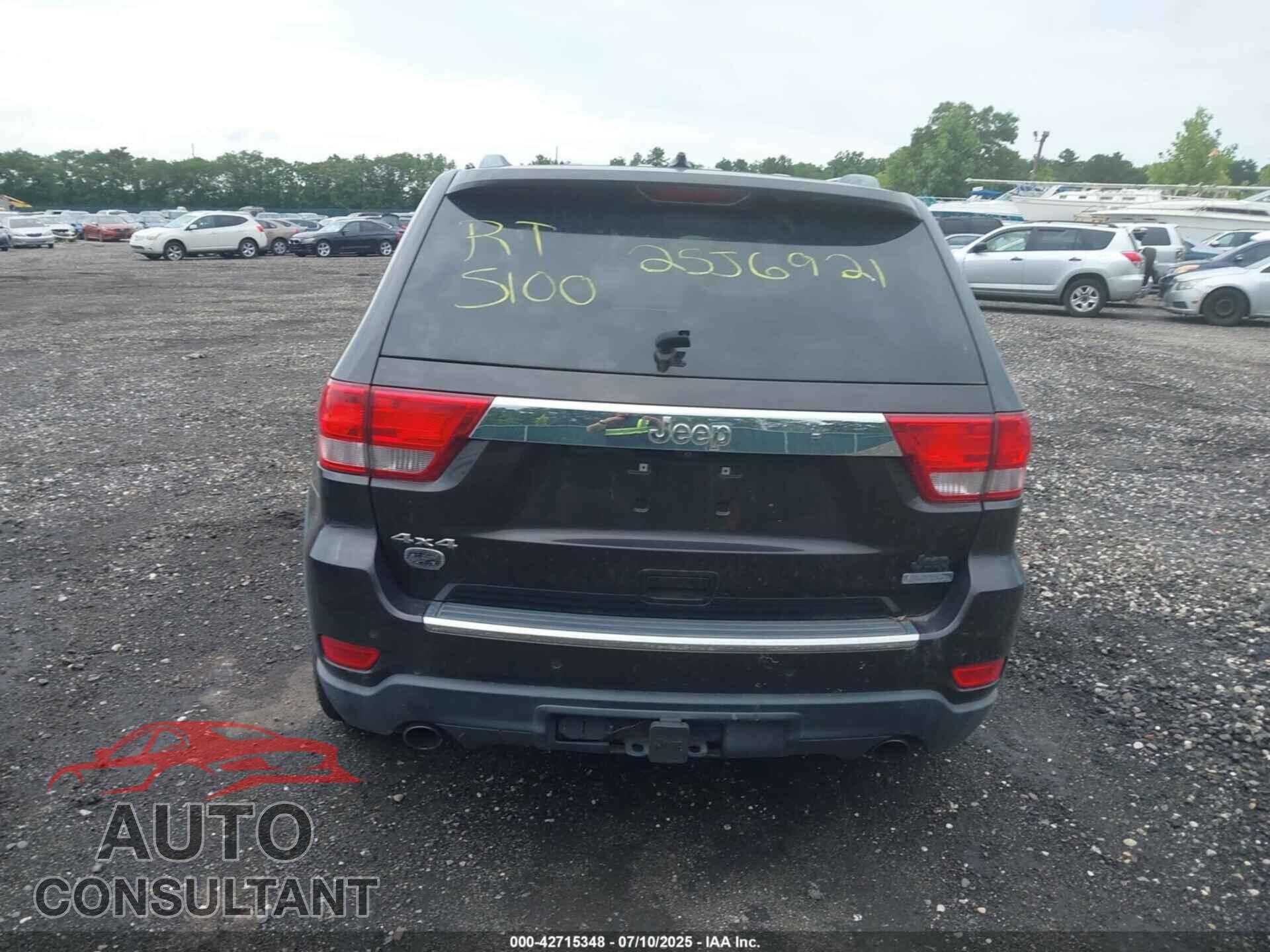 JEEP GRAND CHEROKEE 2012 - 1C4RJFCTXCC203820