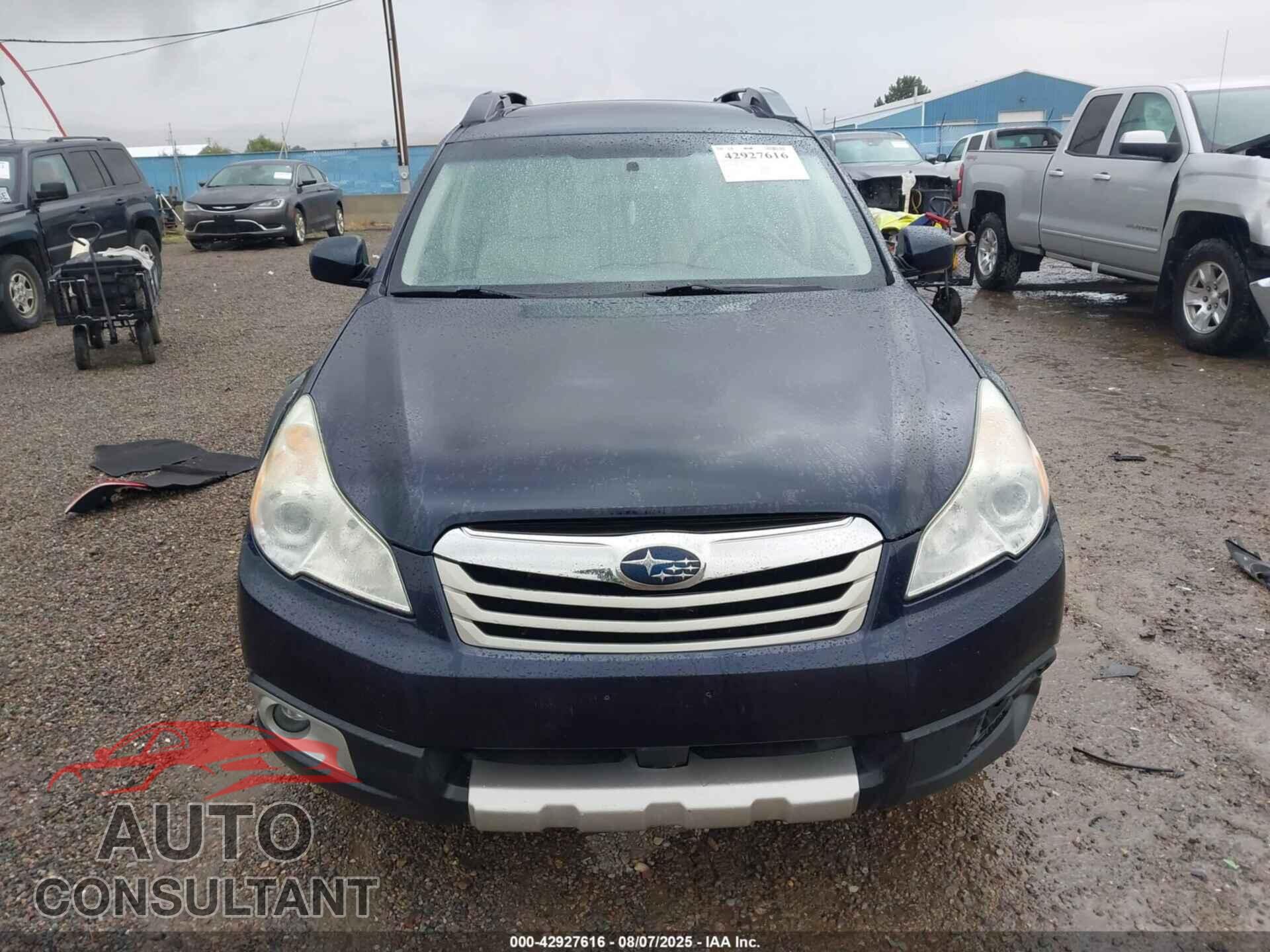 SUBARU OUTBACK 2012 - 4S4BRBKC0C3288313