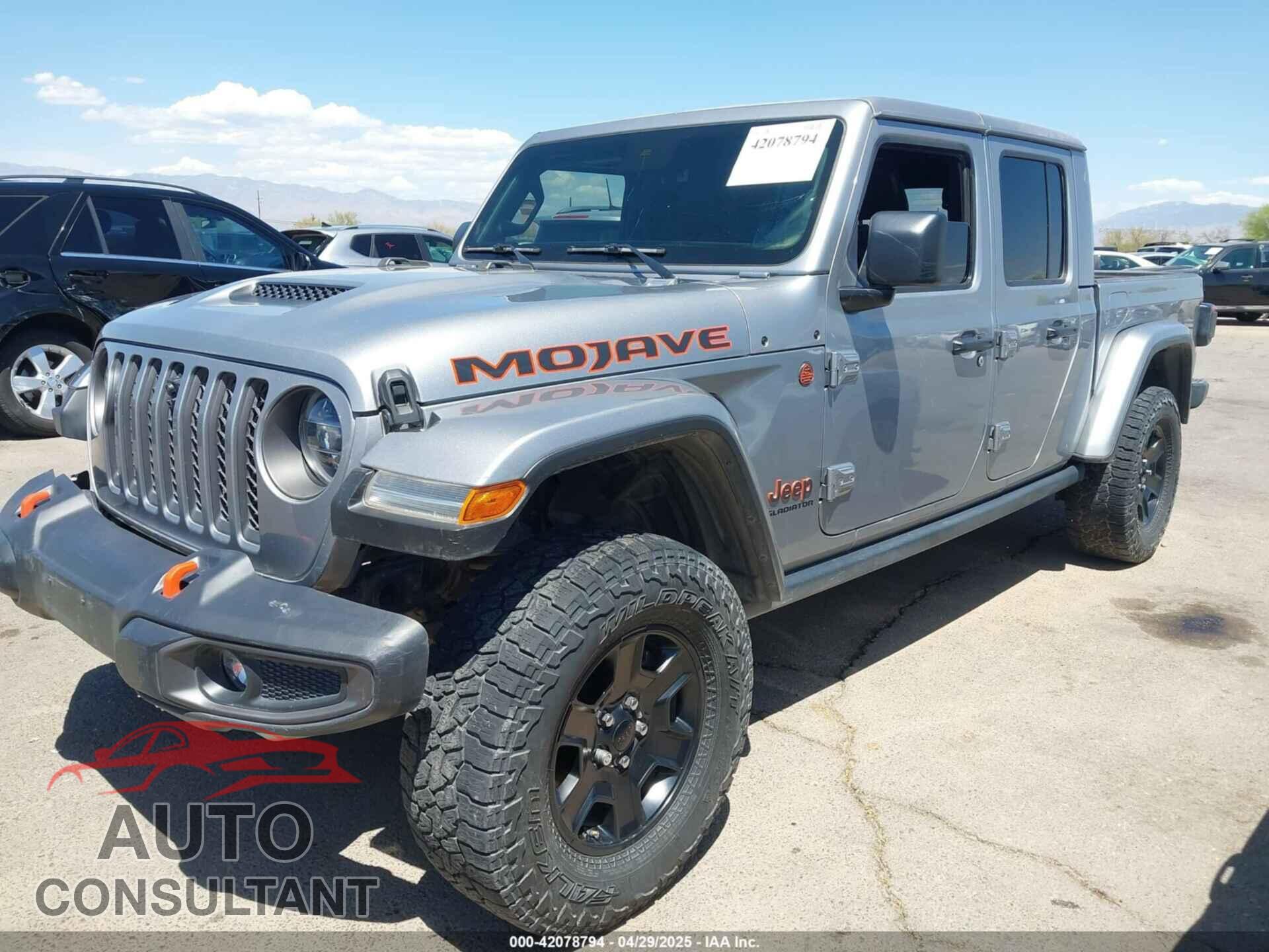 JEEP GLADIATOR 2021 - 1C6JJTEG9ML520363