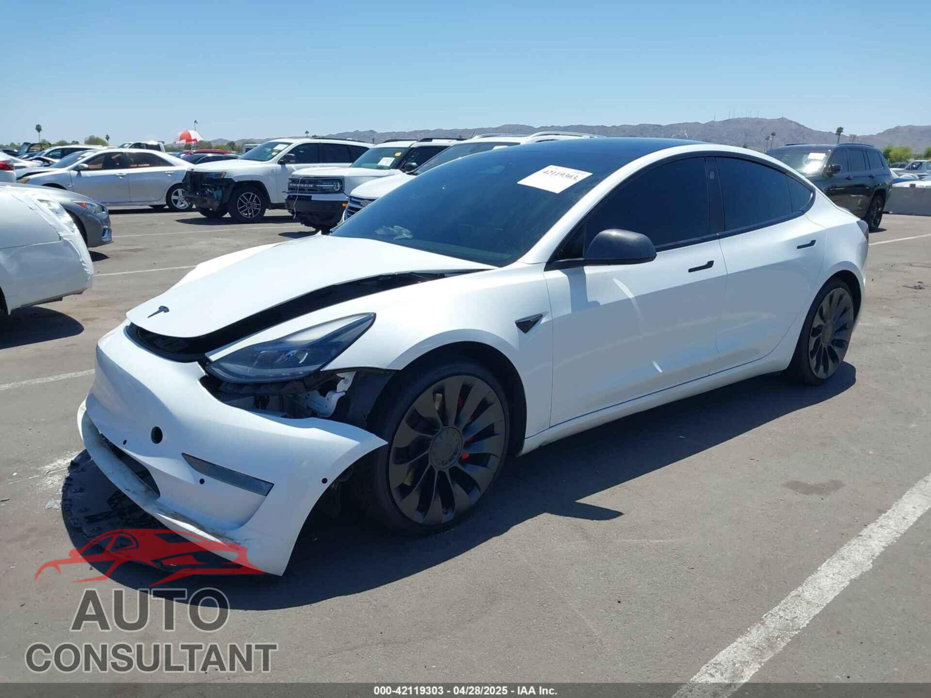 TESLA MODEL 3 2021 - 5YJ3E1EC2MF001553