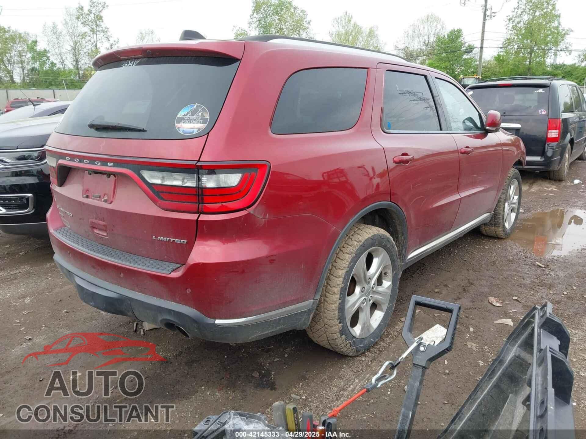 DODGE DURANGO 2014 - 1C4RDJDG3EC971489