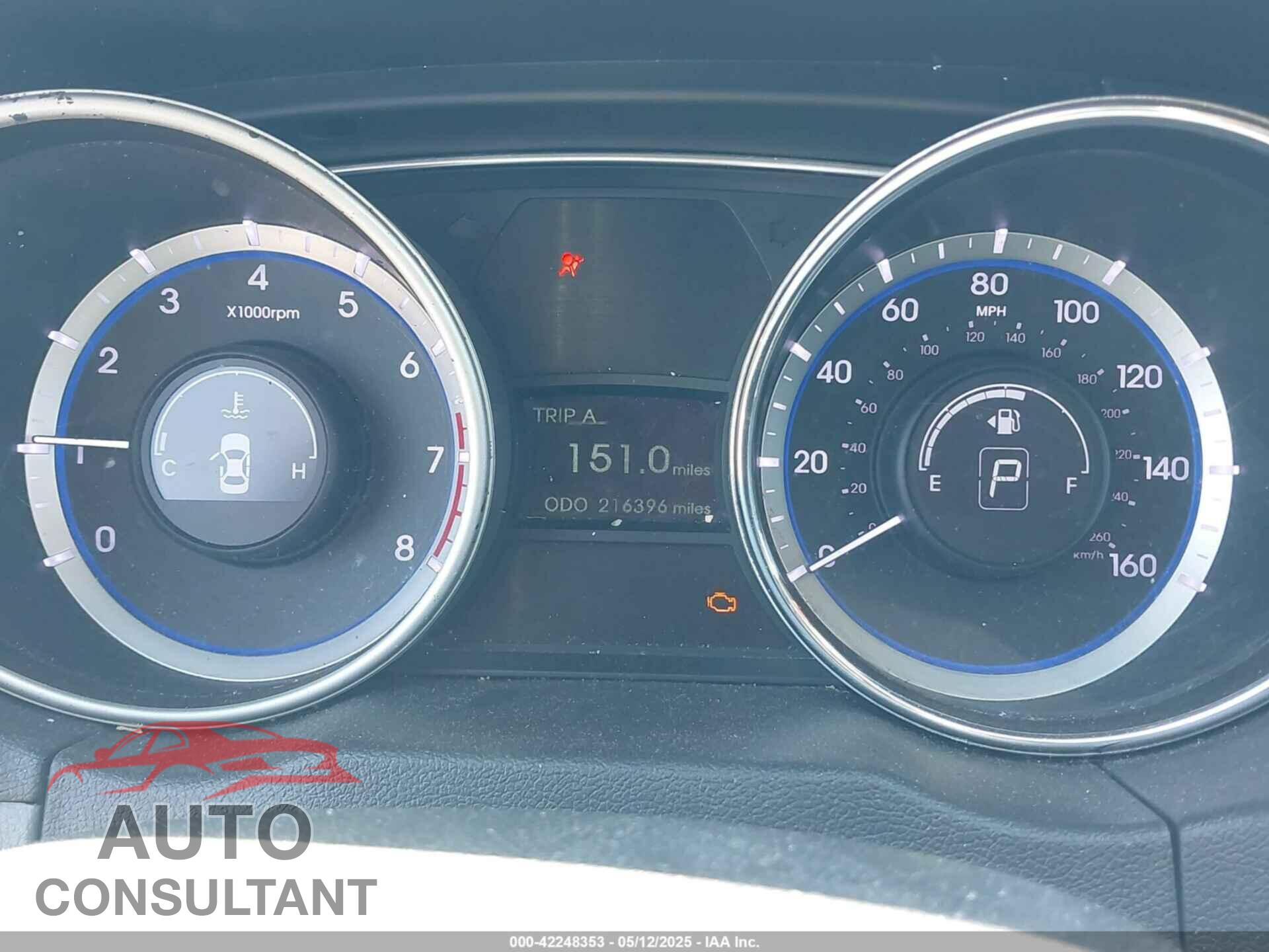HYUNDAI SONATA 2011 - 5NPEC4AC7BH017249