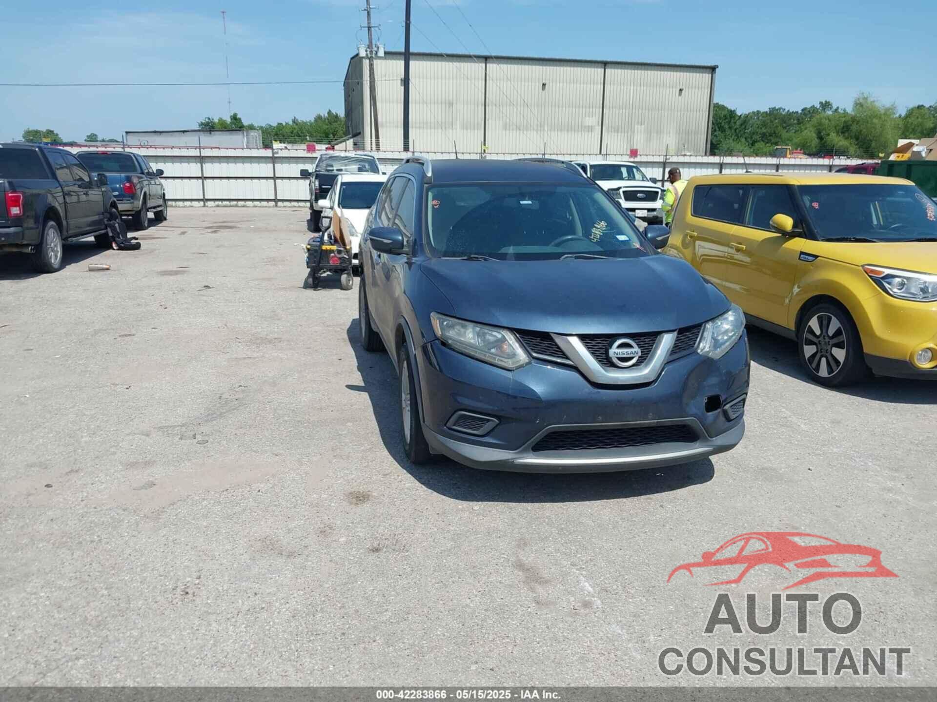 NISSAN ROGUE 2015 - KNMAT2MT9FP532925